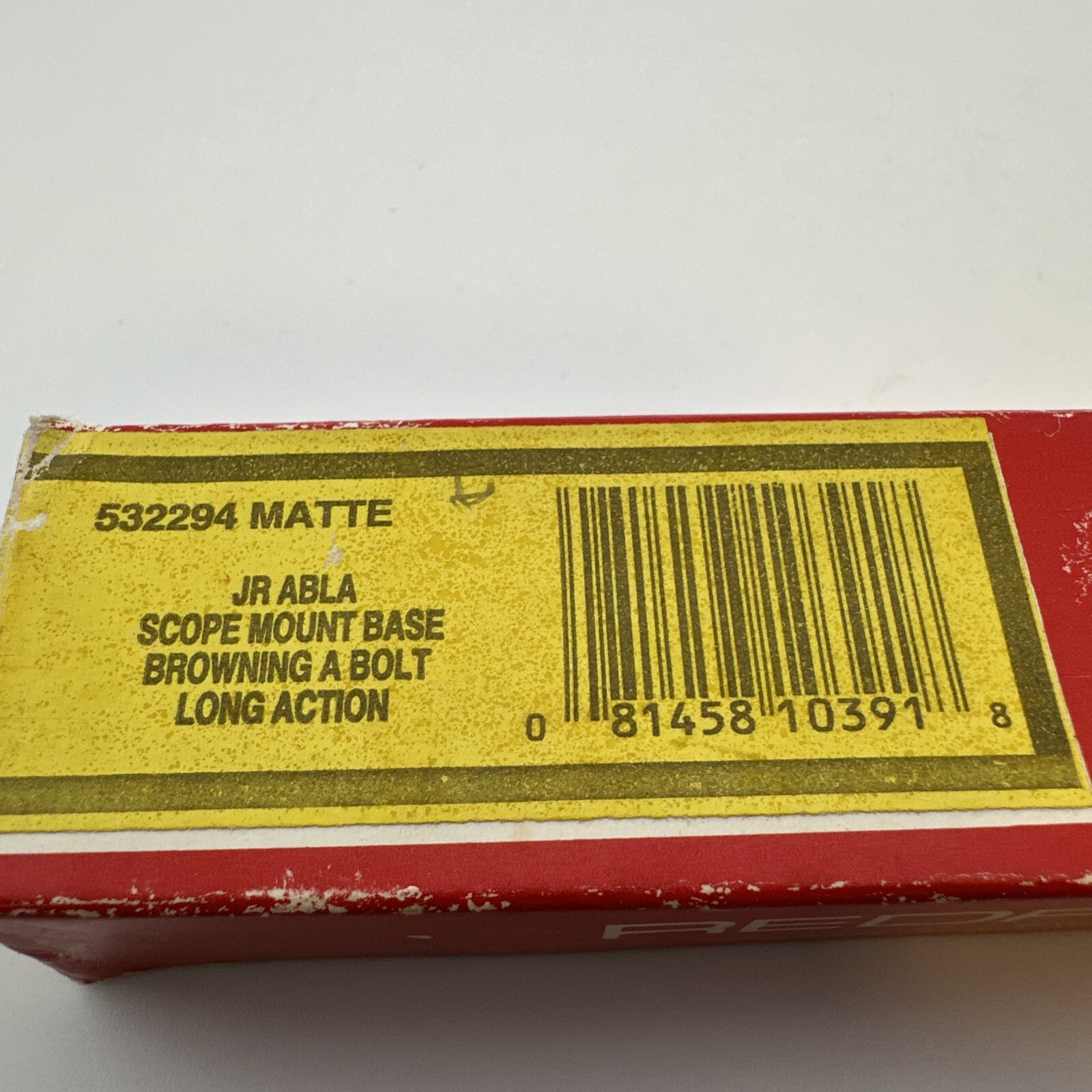 Redfield Scope Mount Base Browning A bolt Long Action 532294 Matte