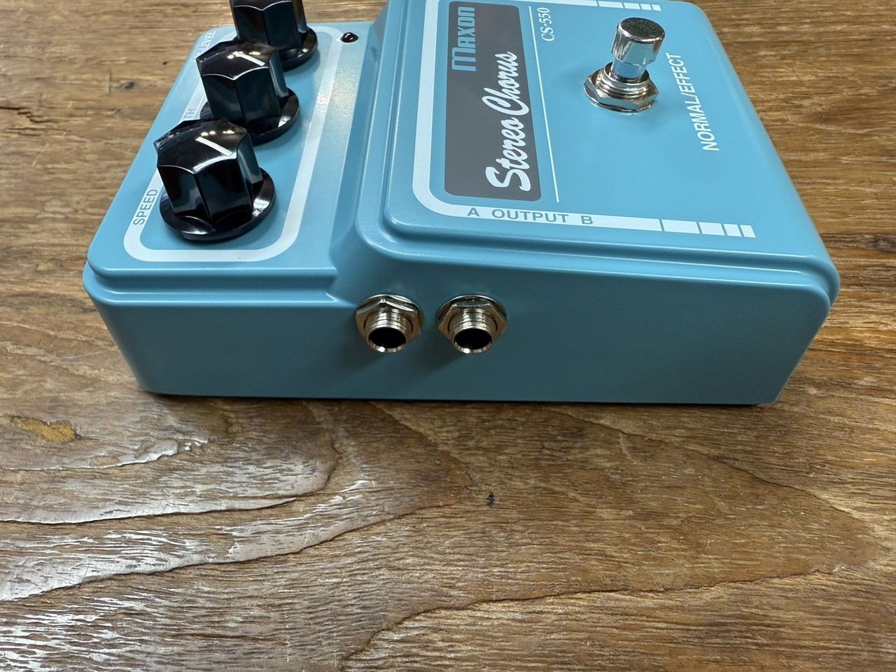 Maxon CS550 Stereo Chorus Guitar Effects Pedal True Bypass Used