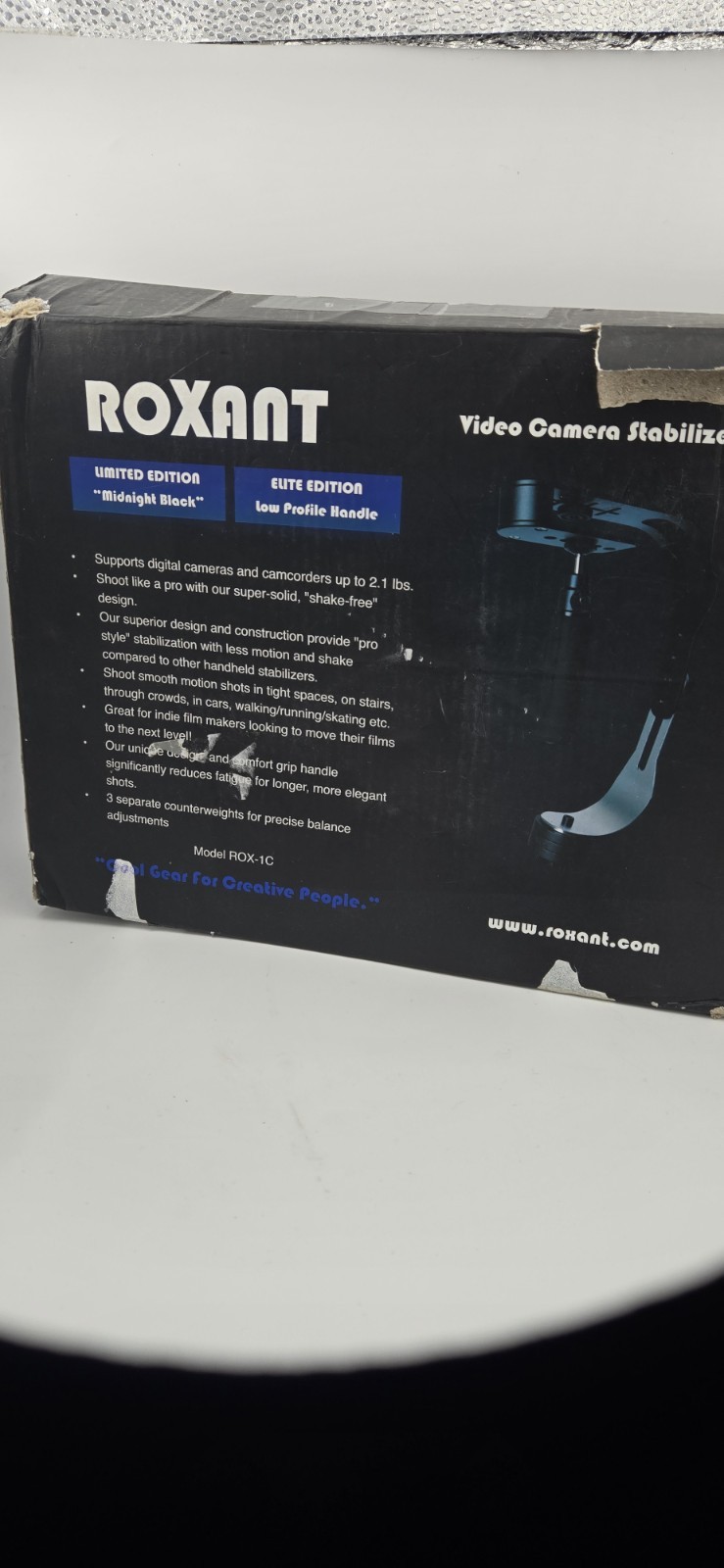 Roxant Video Camera StabilizerLimited Edition Midnight Black Elite Editor