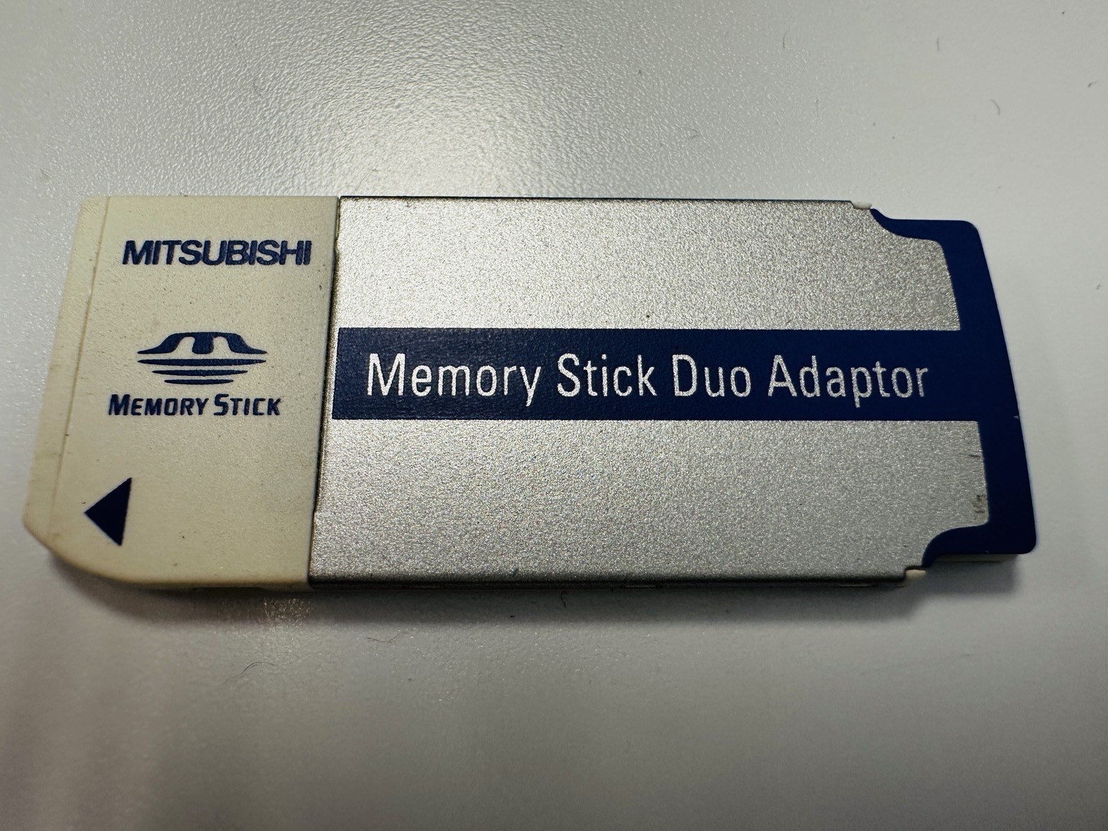 Mitsubishi Memory Stick Duo Adaptor MSAC-MM1 Card Very Good 5E