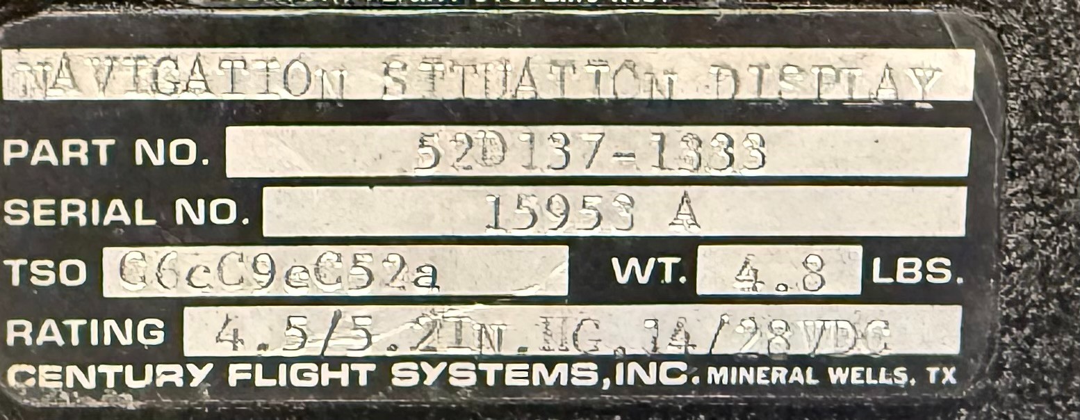 HSI NSD360 52D137-1333 Removed Working