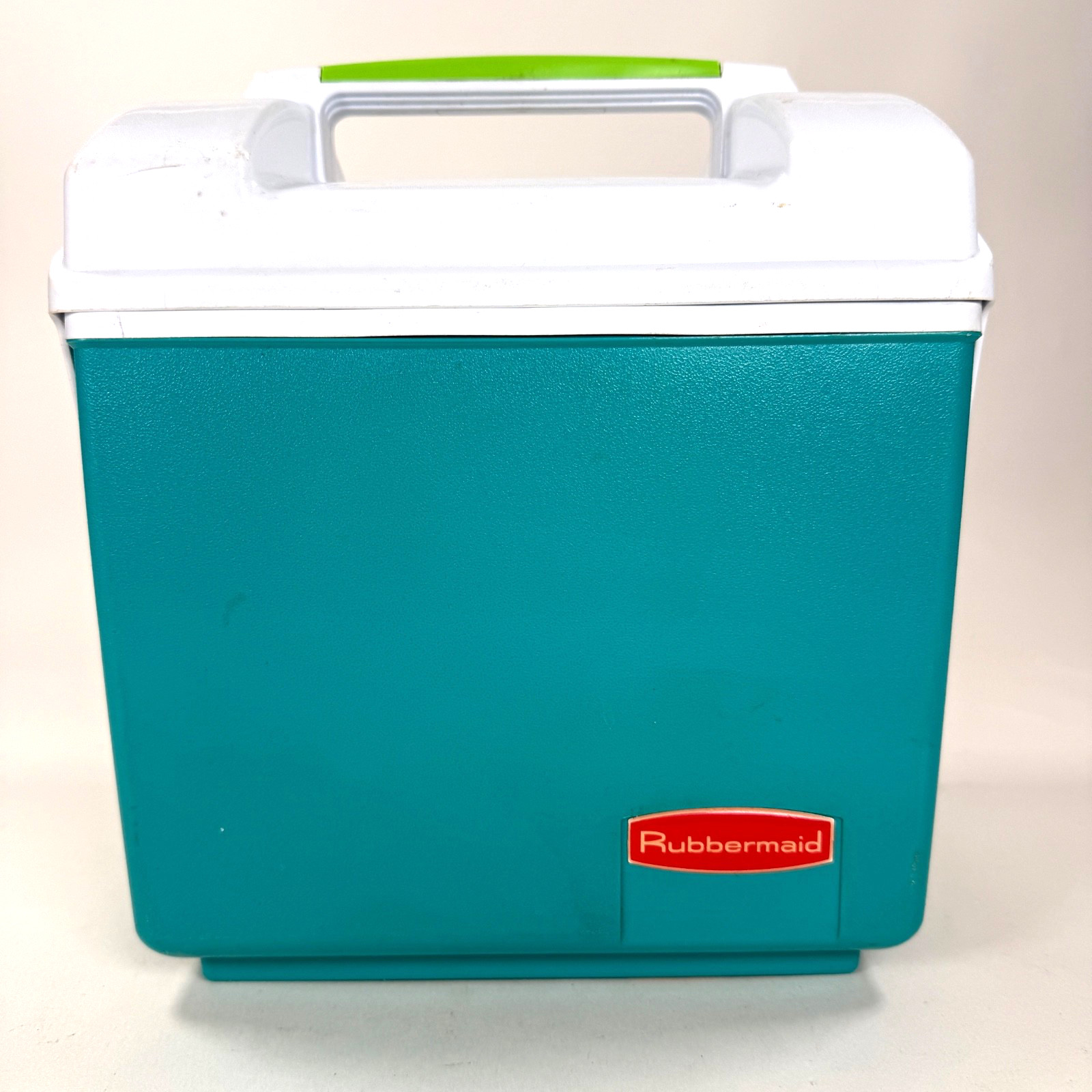 Vintage Rubbermaid Sidekick Teal Green Mini Cooler Ice Chest 2920
