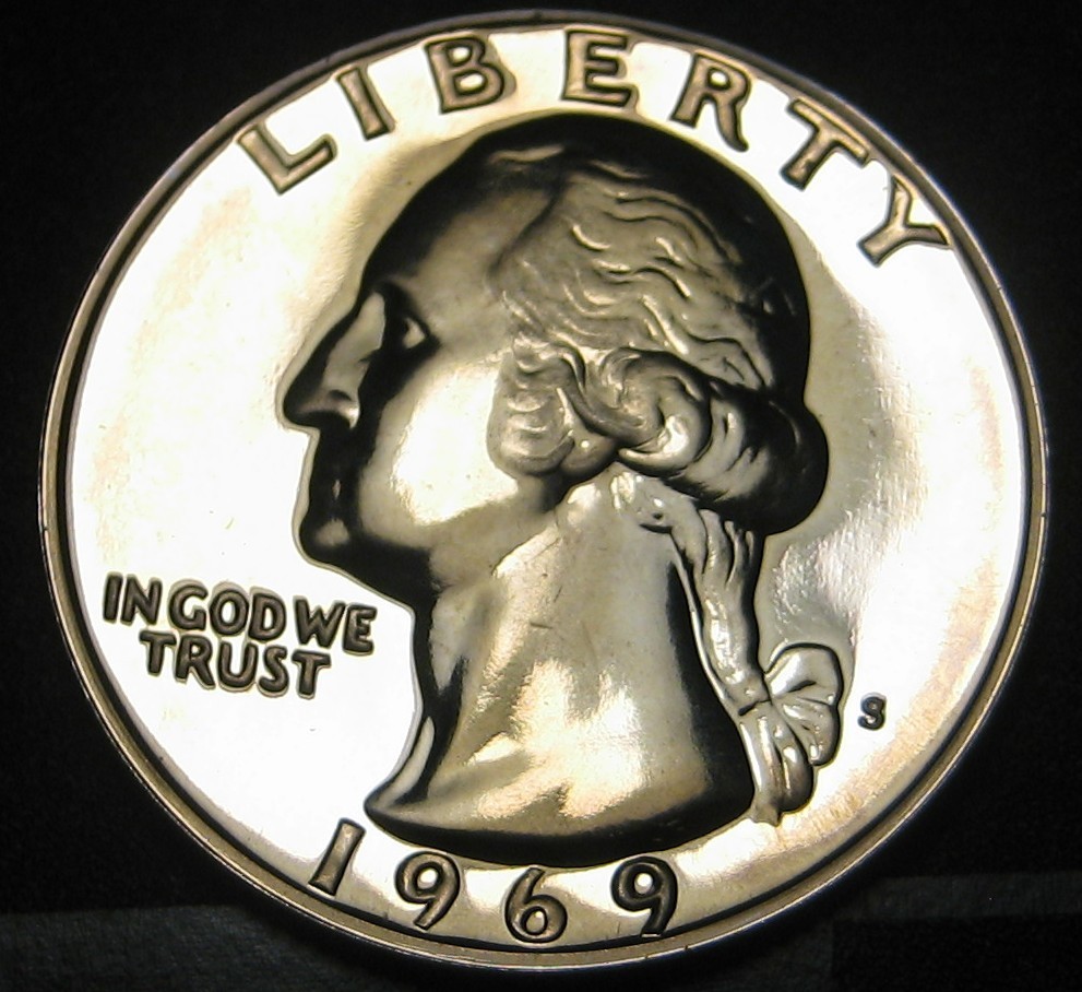 1969-S Proof Washington Quarter  (z)
