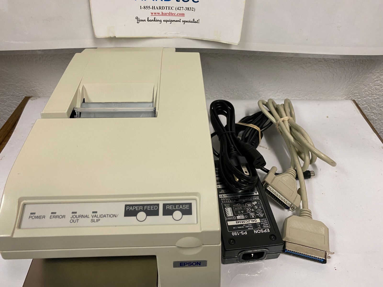 Epson TMU-375P receipt validation printer Parallel interface M63UA - Refurbished
