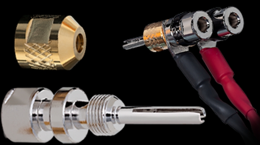 CARDAS AUDIO - CABD Double Banana Plug Speaker Connector, 1 Piece double plug