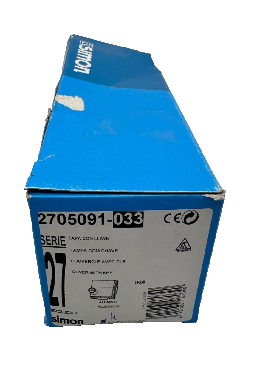 Simon 2705091-033 Series 27 Cover With Key x4pc
