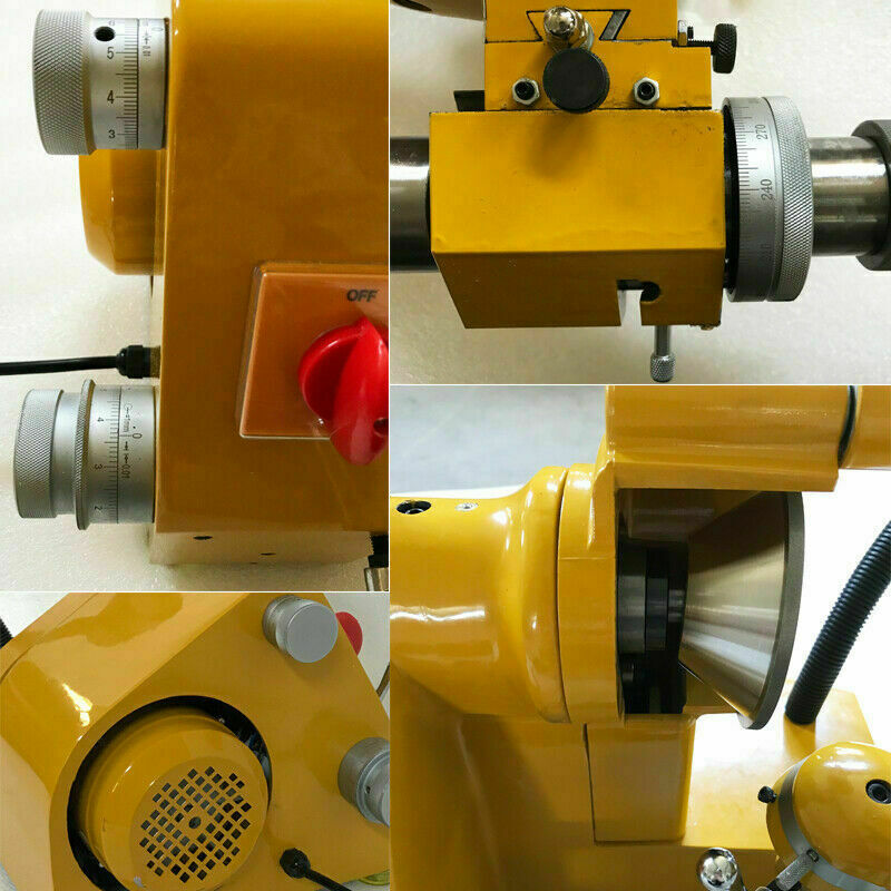 5C Collet Drill Bit Lathe Bit Sharpen Machine Universal Cutter Grinder Sharpener