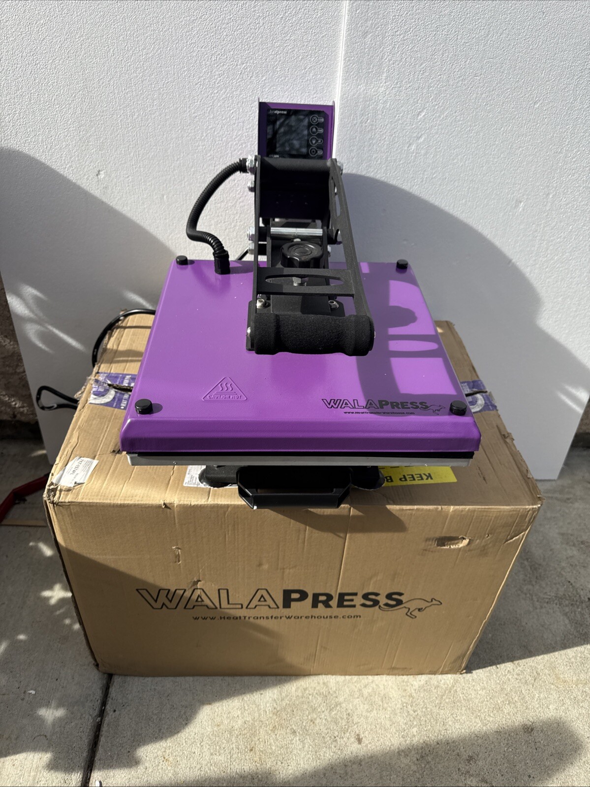 Walapress V2 15X15 Manual Heat Press HP3807