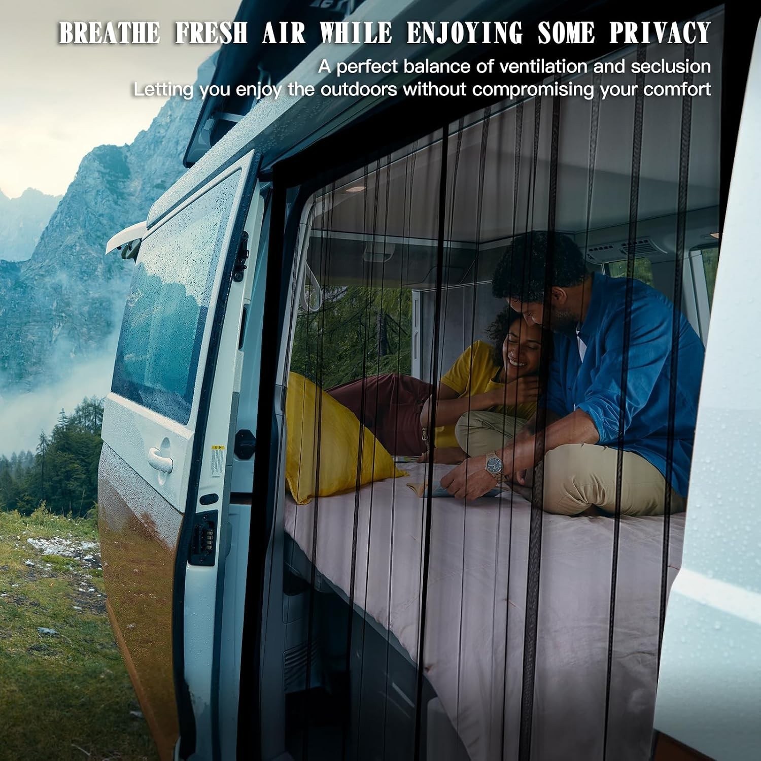 Vanlife Essential: Magnetic Fly Screen for Vans