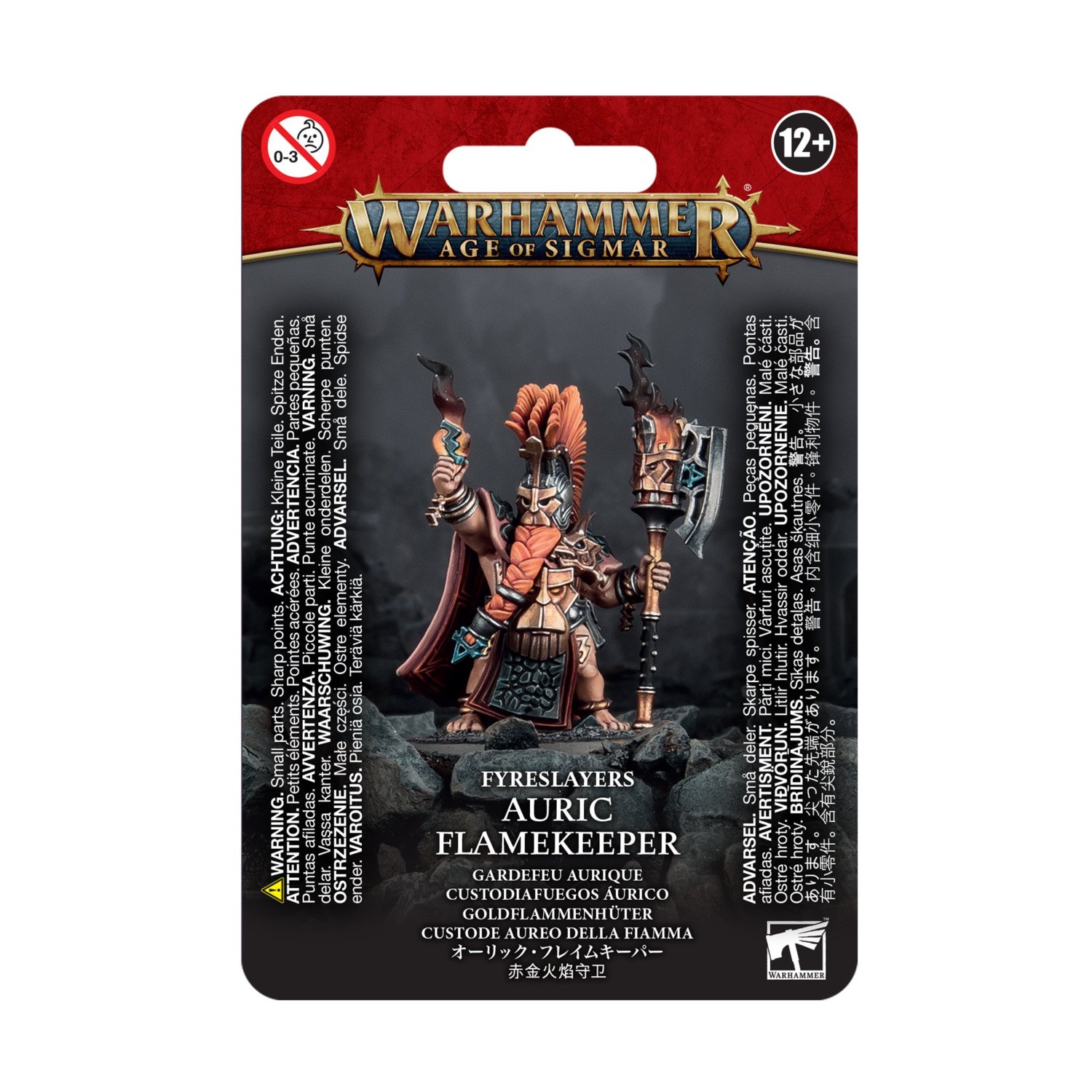 GW Age of Sigmar Fyreslayers Auric Flamekeeper Pack New