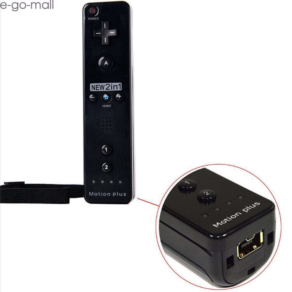 Built-in Motion Plus Wii Remote & Nunchuck Controller for Wii Wii U Console