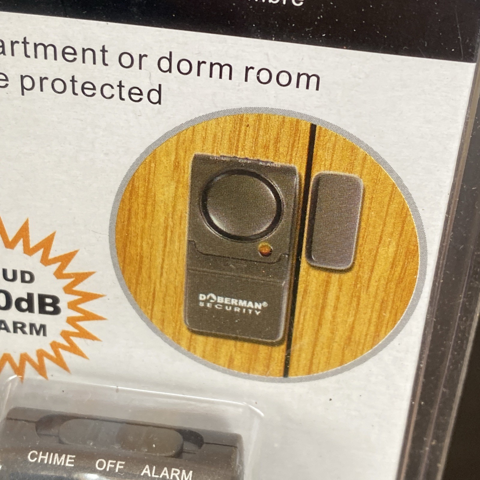 Doberman Security Mini Entry Defender 100db Chime Model SE-0129 LOUD WINDOW DOOR