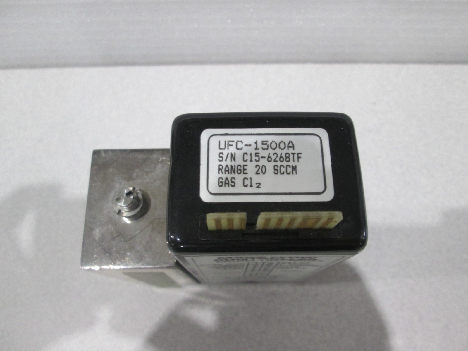 Unit UFC-1500A Mass Flow Controller, Gas, Cl2, 20 SCCM