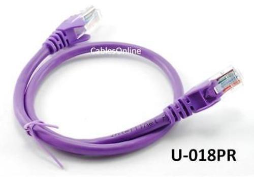 Intellinet 1.5Ft CAT5E UTP Ethernet RJ45 Patch Cable PR