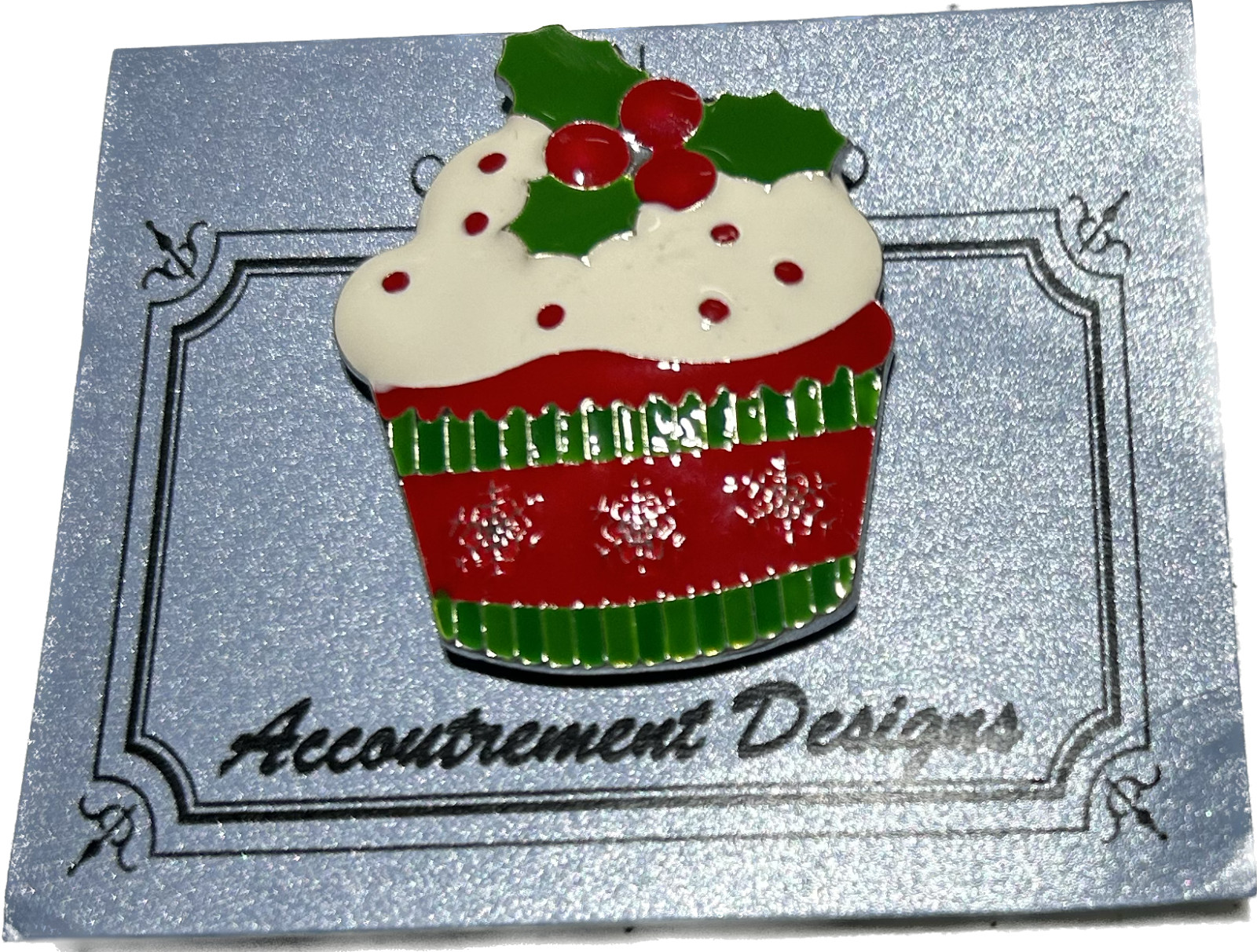 Needle Minder Accoutrement Designs Magnetic Christmas Cup Cake