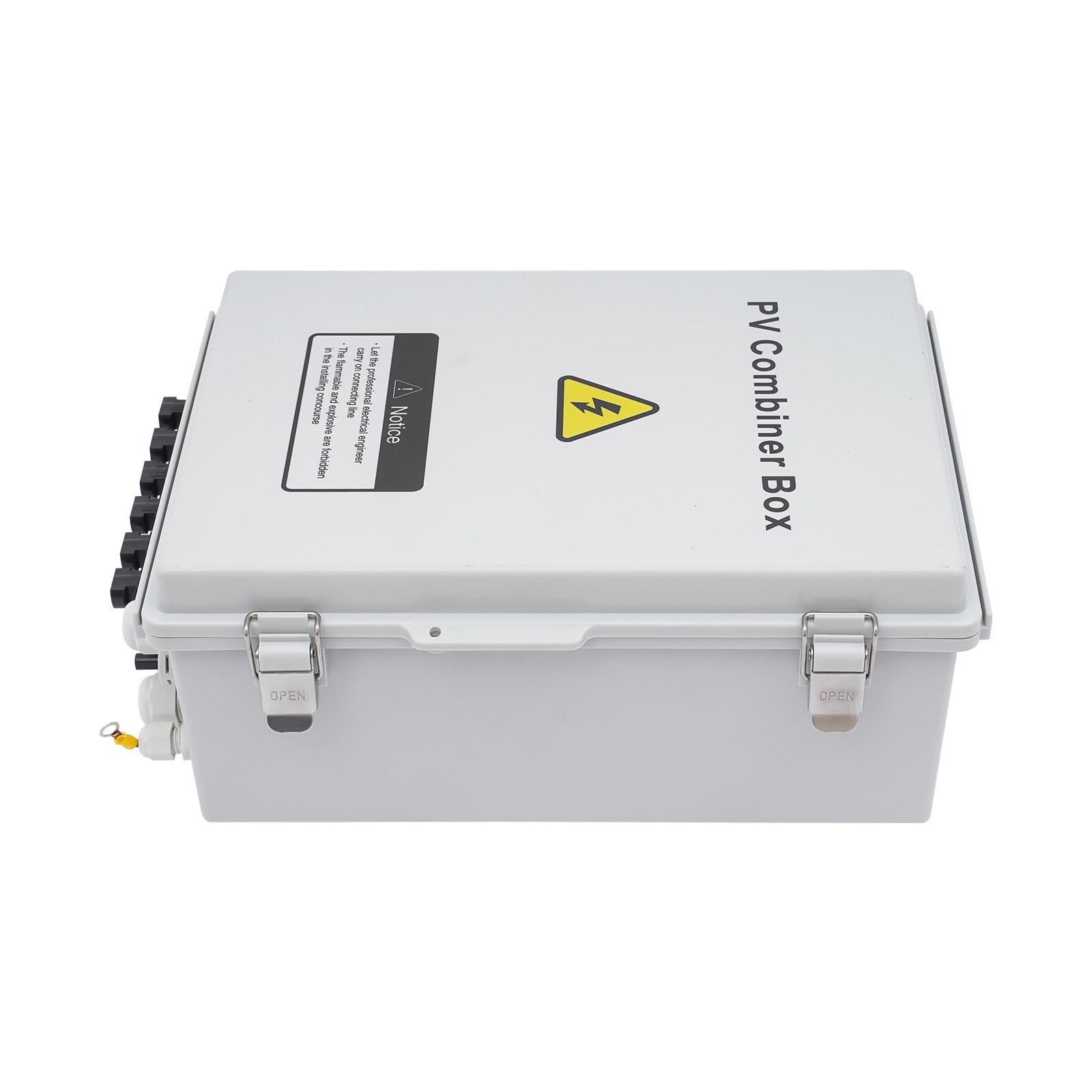 6 String PV Circuit Breaker Junction Box Solar Combiner Box For Solar System