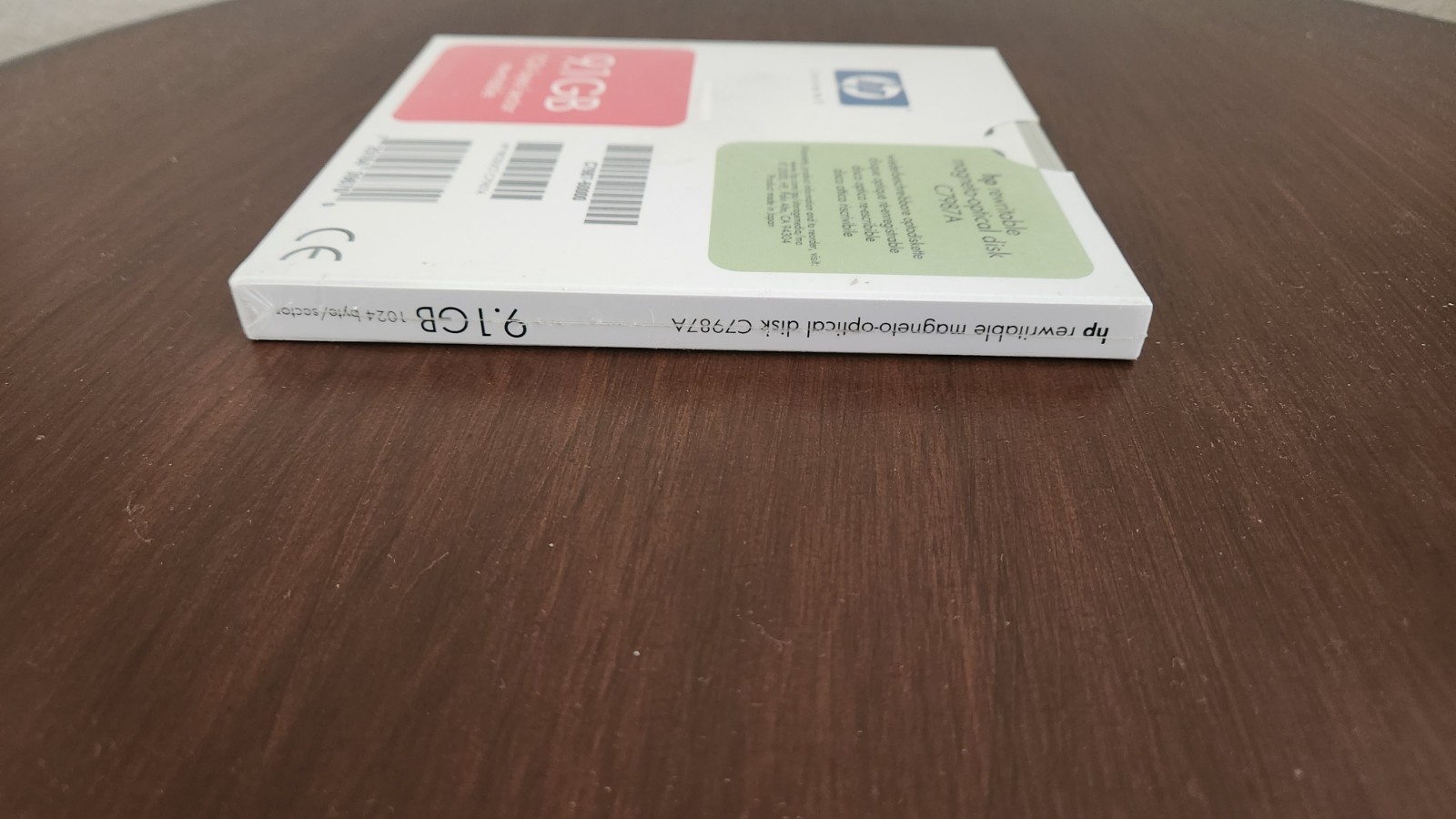 HP Rewritable Magneto Optical Disk 9.1GB C7987A 1024 byte/sector rewritable