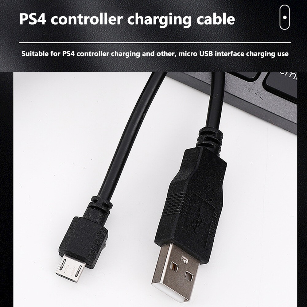 For Sony PS4 Wireless Controller USB FAST Charger Cord Charging Cable 9.85 FT 3M