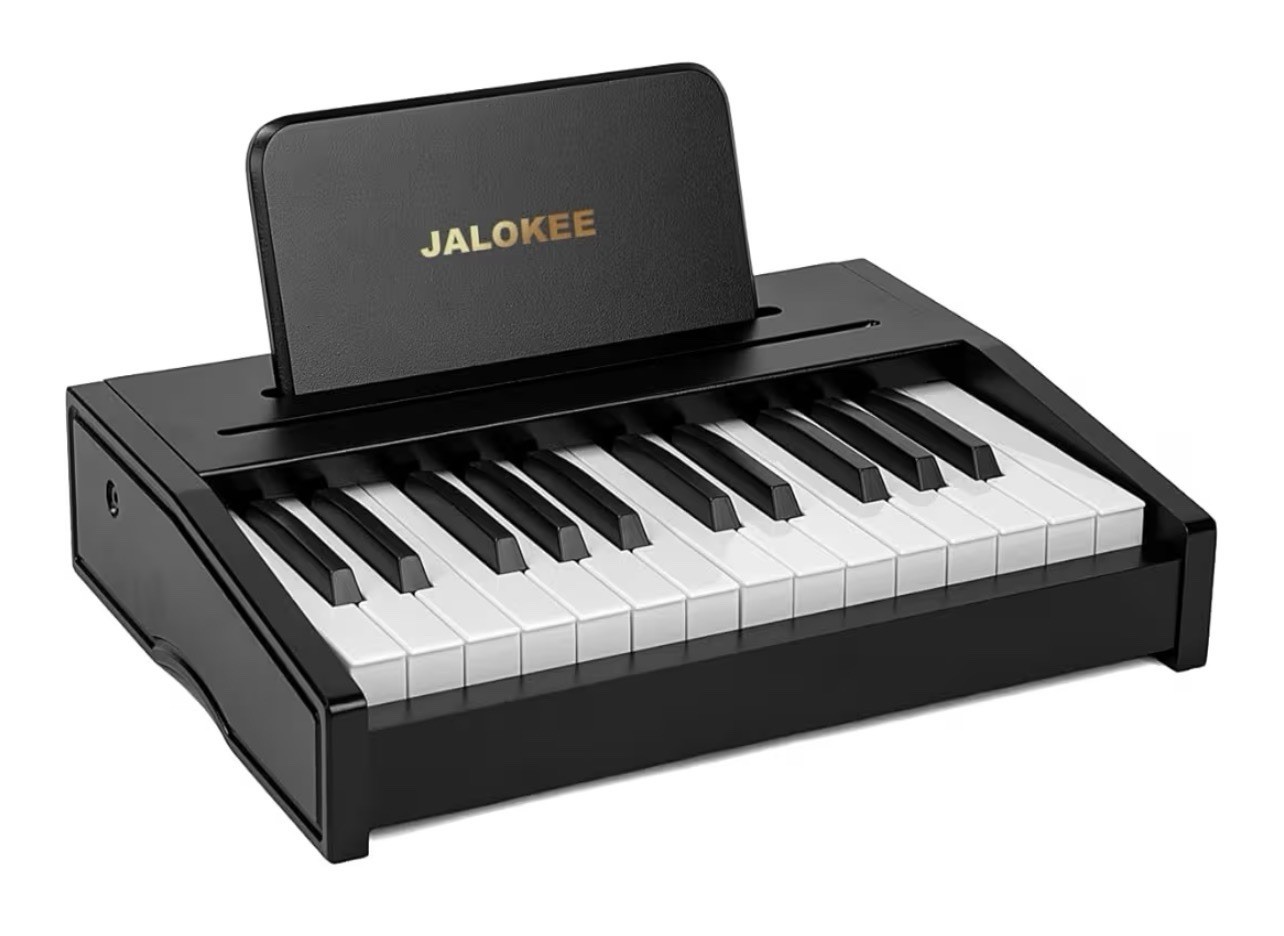 Kids Piano Keyboard, Digital Piano for Kids, Music Educational 25 Keys Black