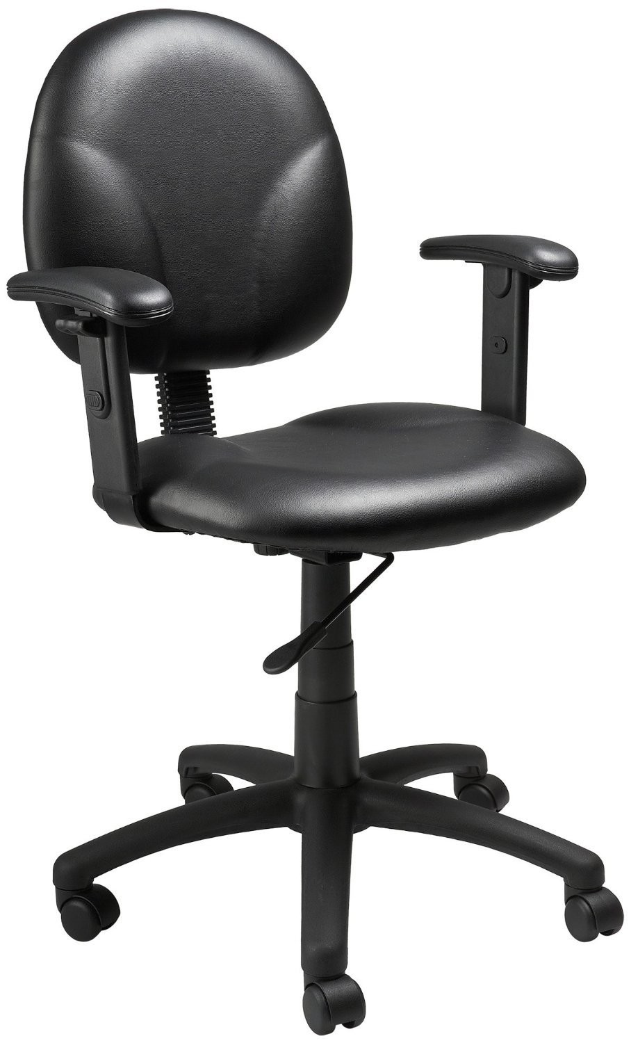 B9091-CS Dimond Task Chair with Adjustable Arms in Black