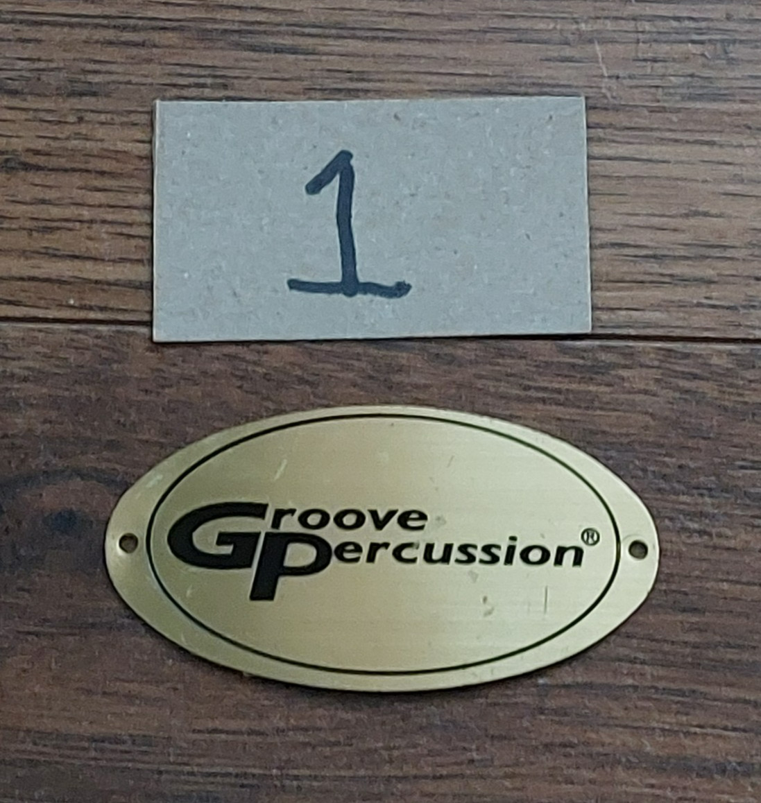 Groove Percussion Drum Badge (582)