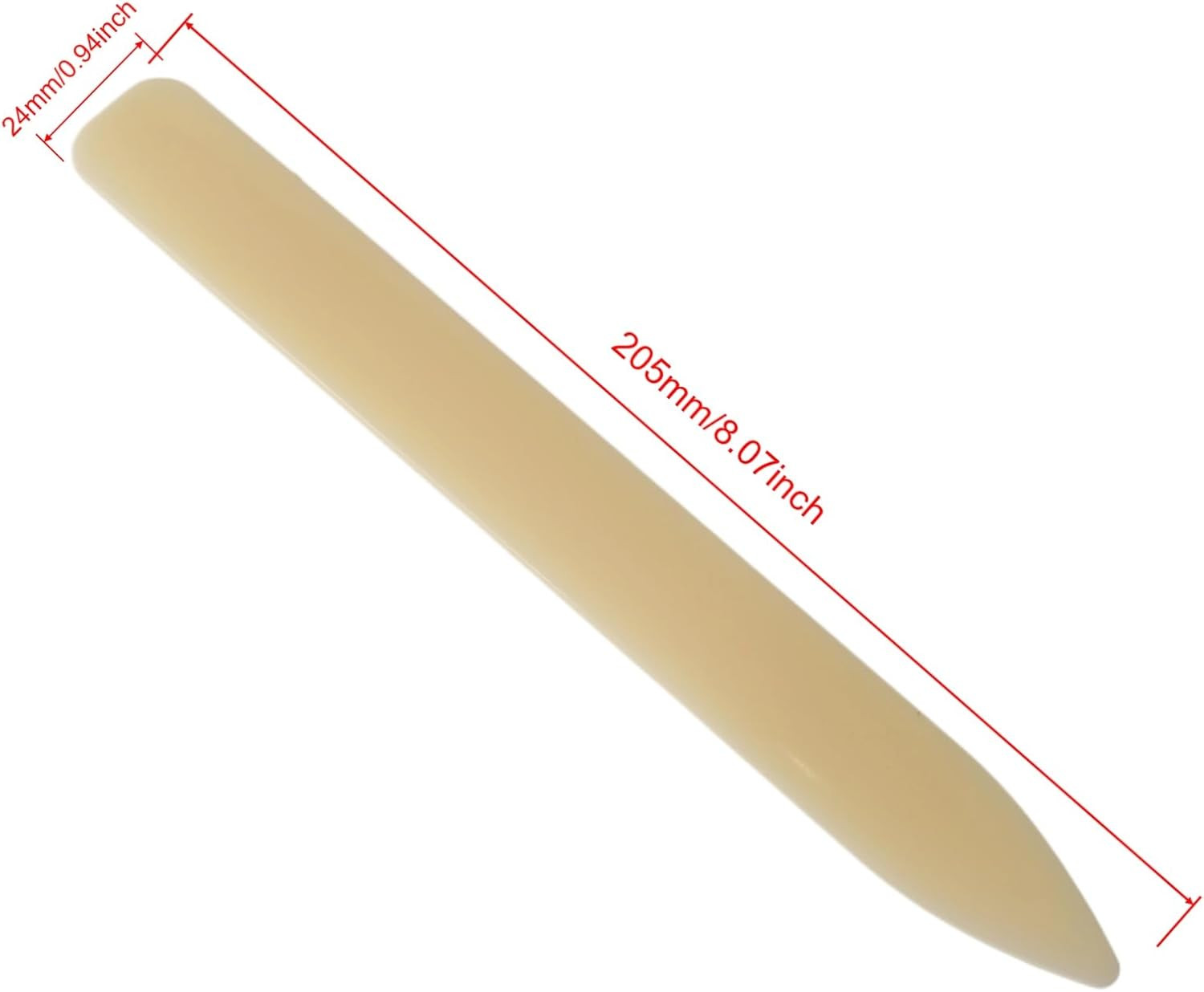 6-Pack Bone Folder Set (3 Complete Kits) - ABS Paper Creaser Tool for Bookbindin