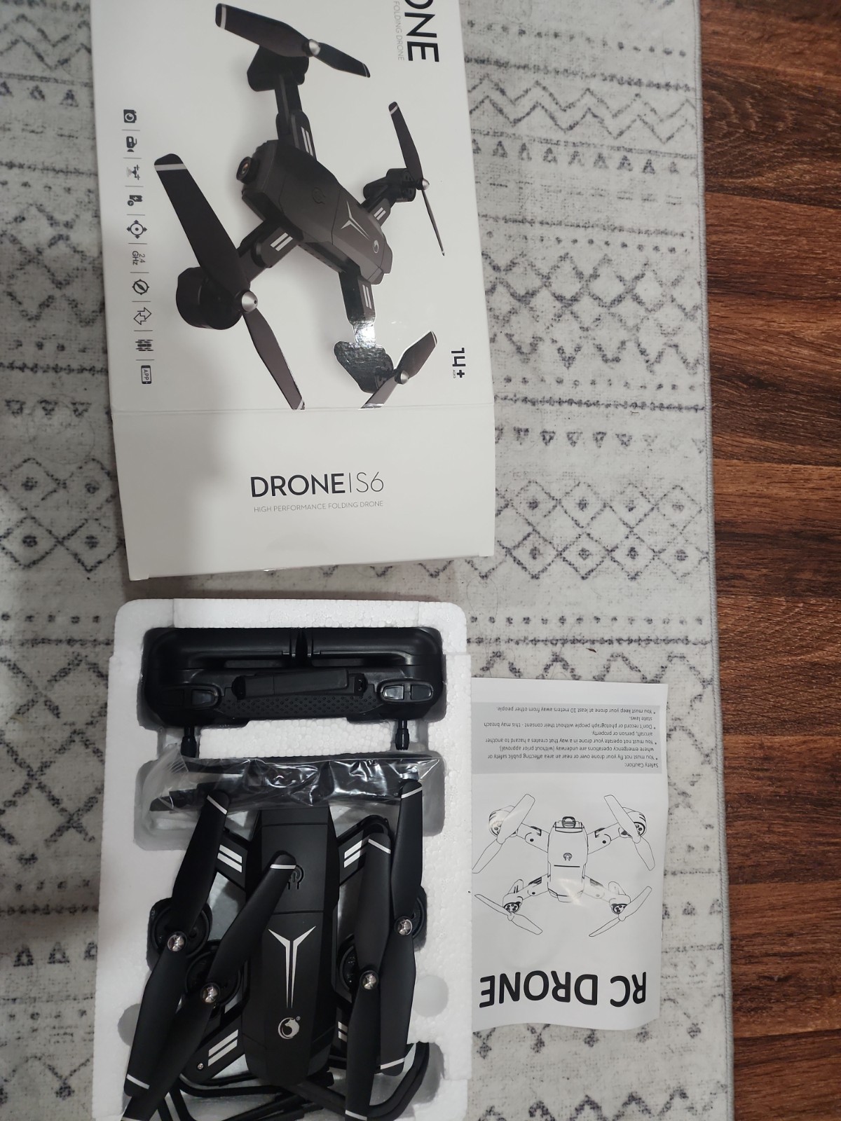 Drone S6. High Performance Folding Drone
