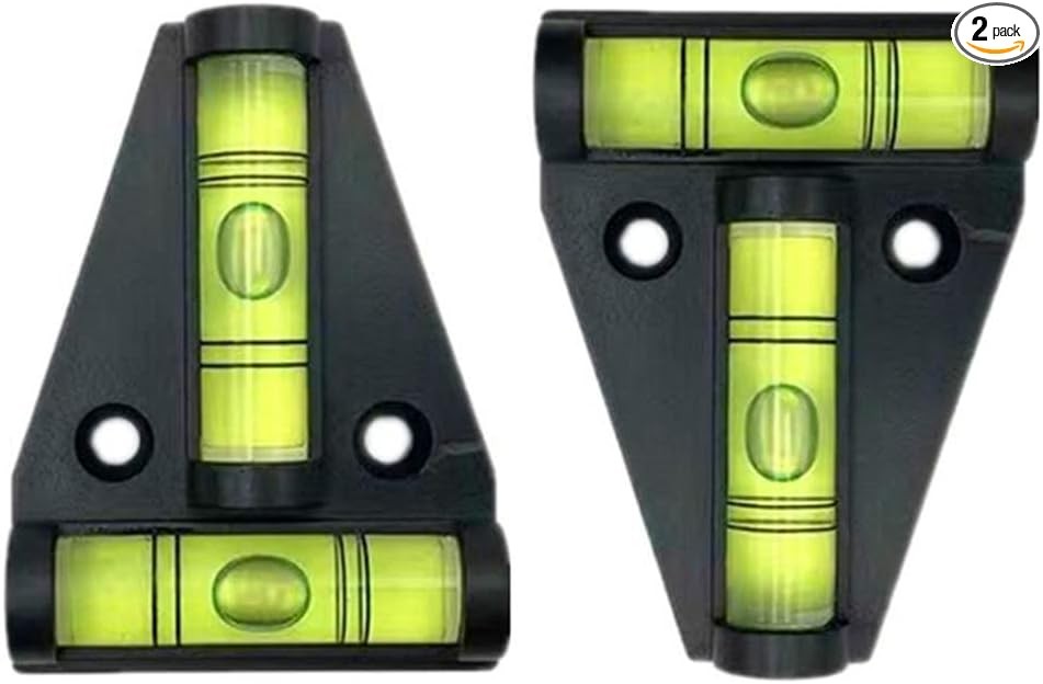 2Pcs Magnetic Levelers, with Screws Mounting and Magnetism Dual-use, Parts Acces