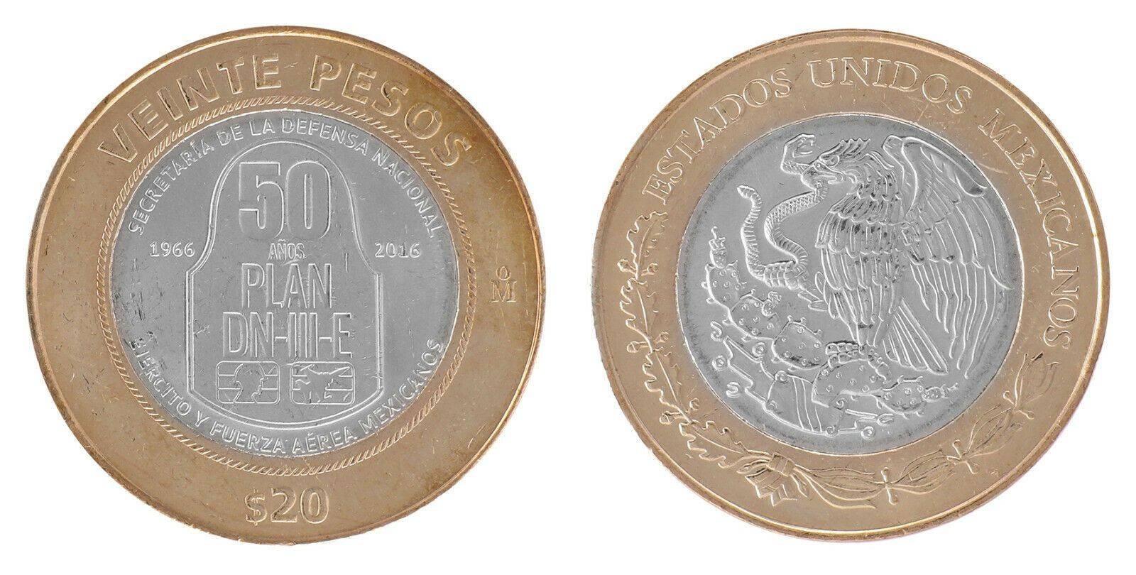 Mexico 20 Pesos, 2016, KM #988, Mint, Commemorative