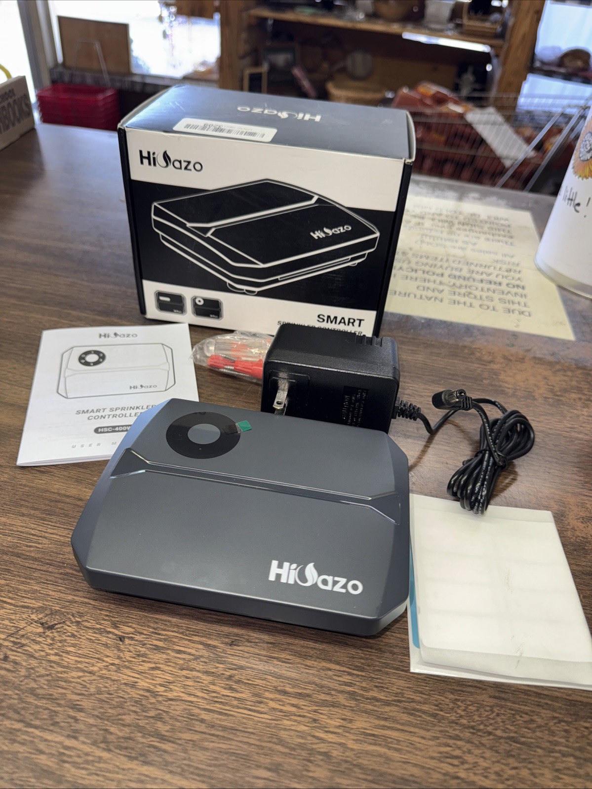 HiOazo 4 Zone Smart Sprinkler Controller HSC-400W