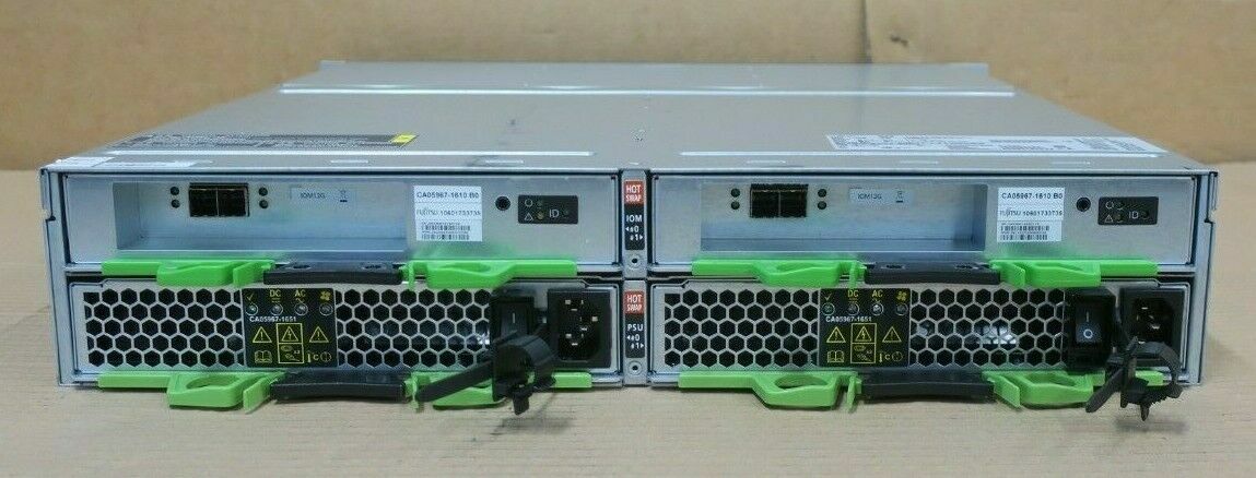 Fujitsu Eternus DX200 S3 Extension Shelf CS-VCES-DX23F 2x IOM 12G 24x 900GB HDD