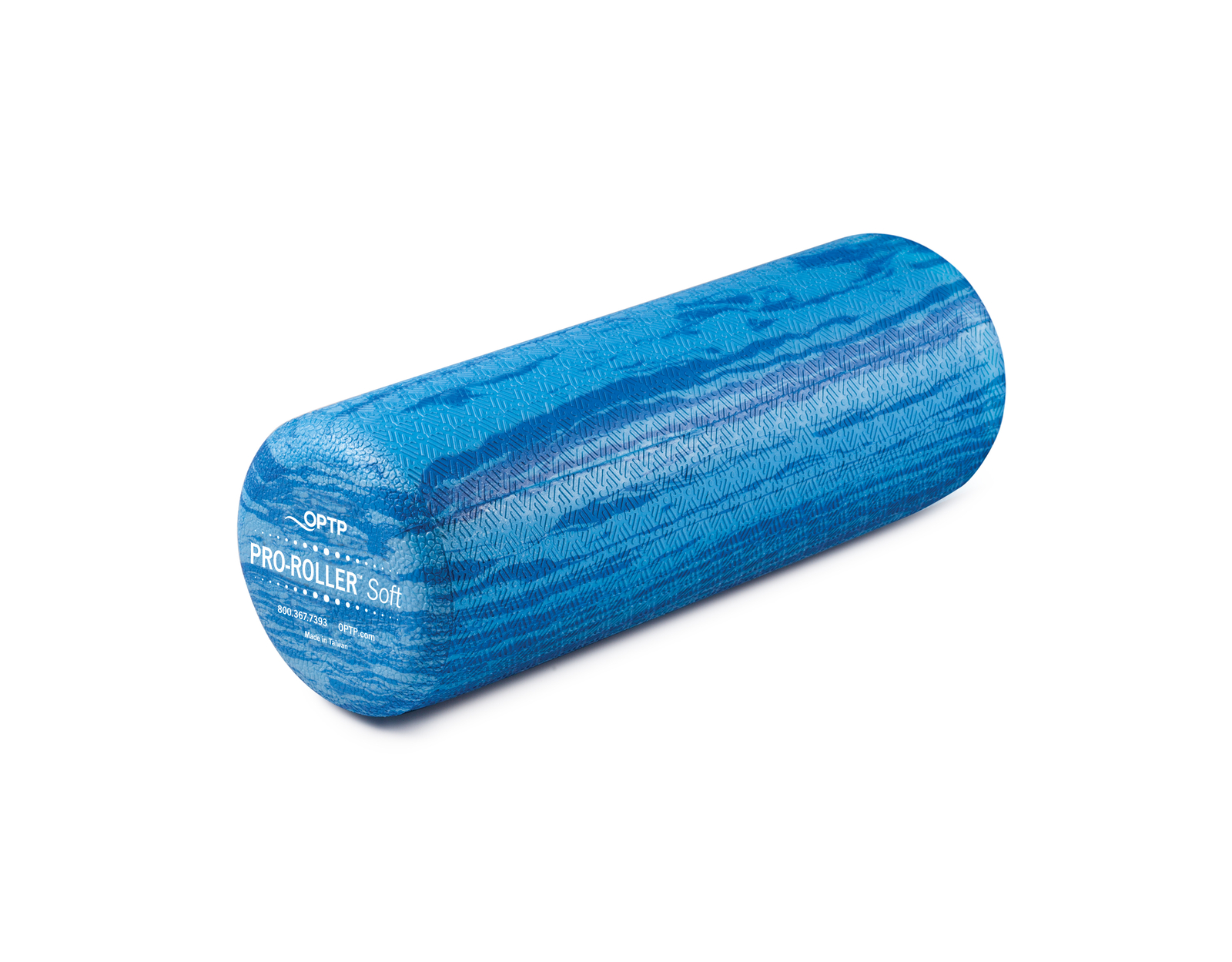 OPTP PRO-ROLLER Soft Blue – Soft Density Round Foam Roller 18 in x 6 in