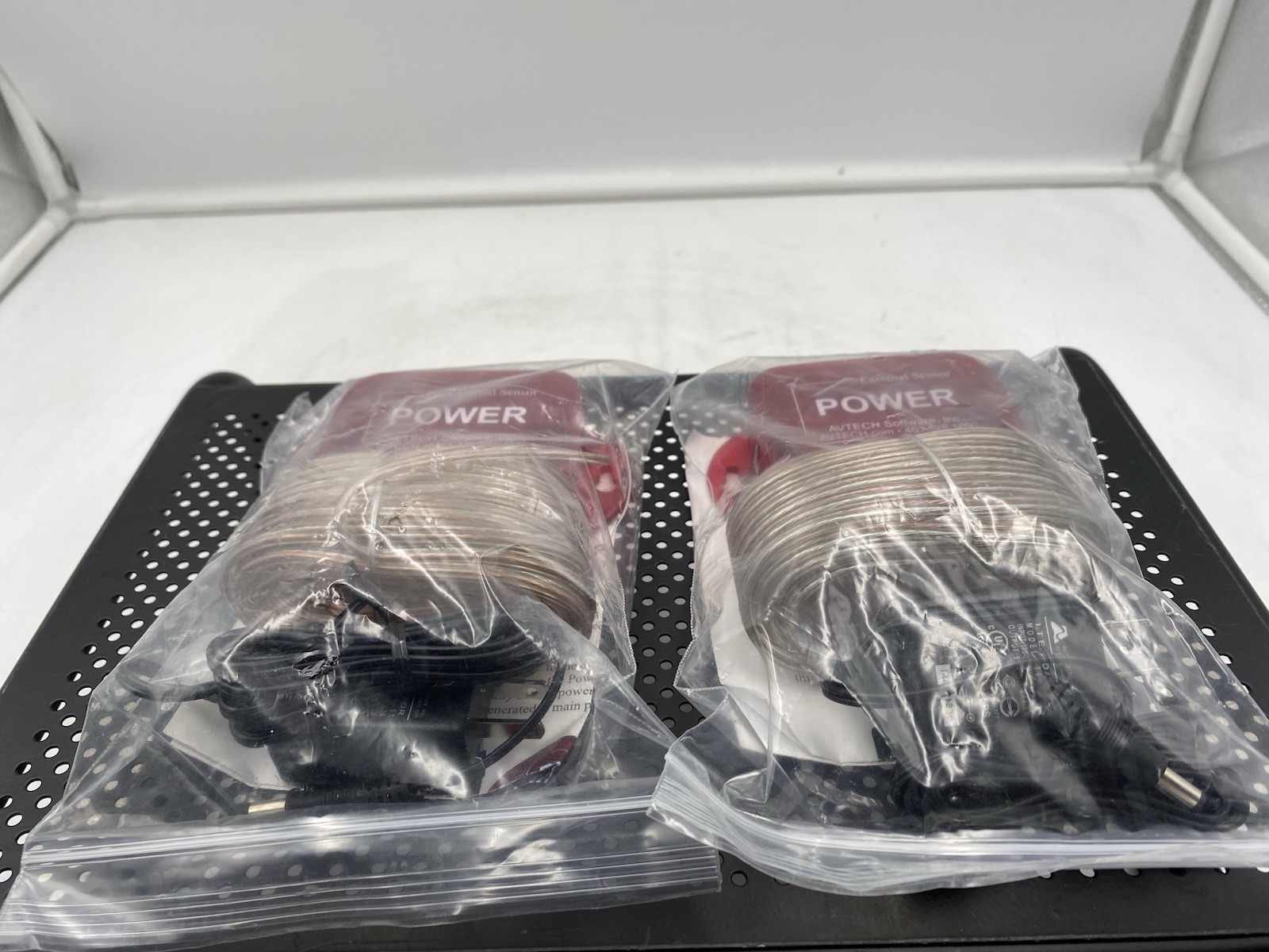 Lot of 2 AVTECH SOFTEWARE INC. FLOOD External Sensor