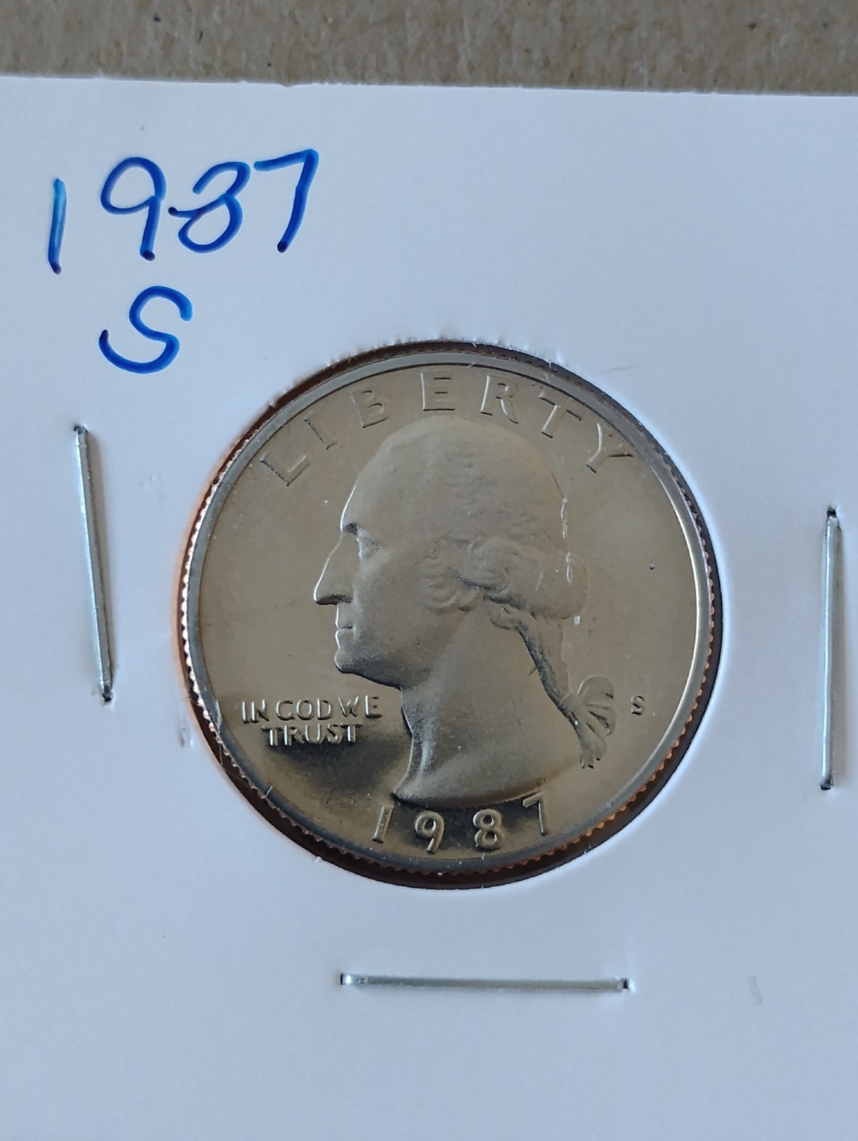 US 1987-S Washington Quarter Proof