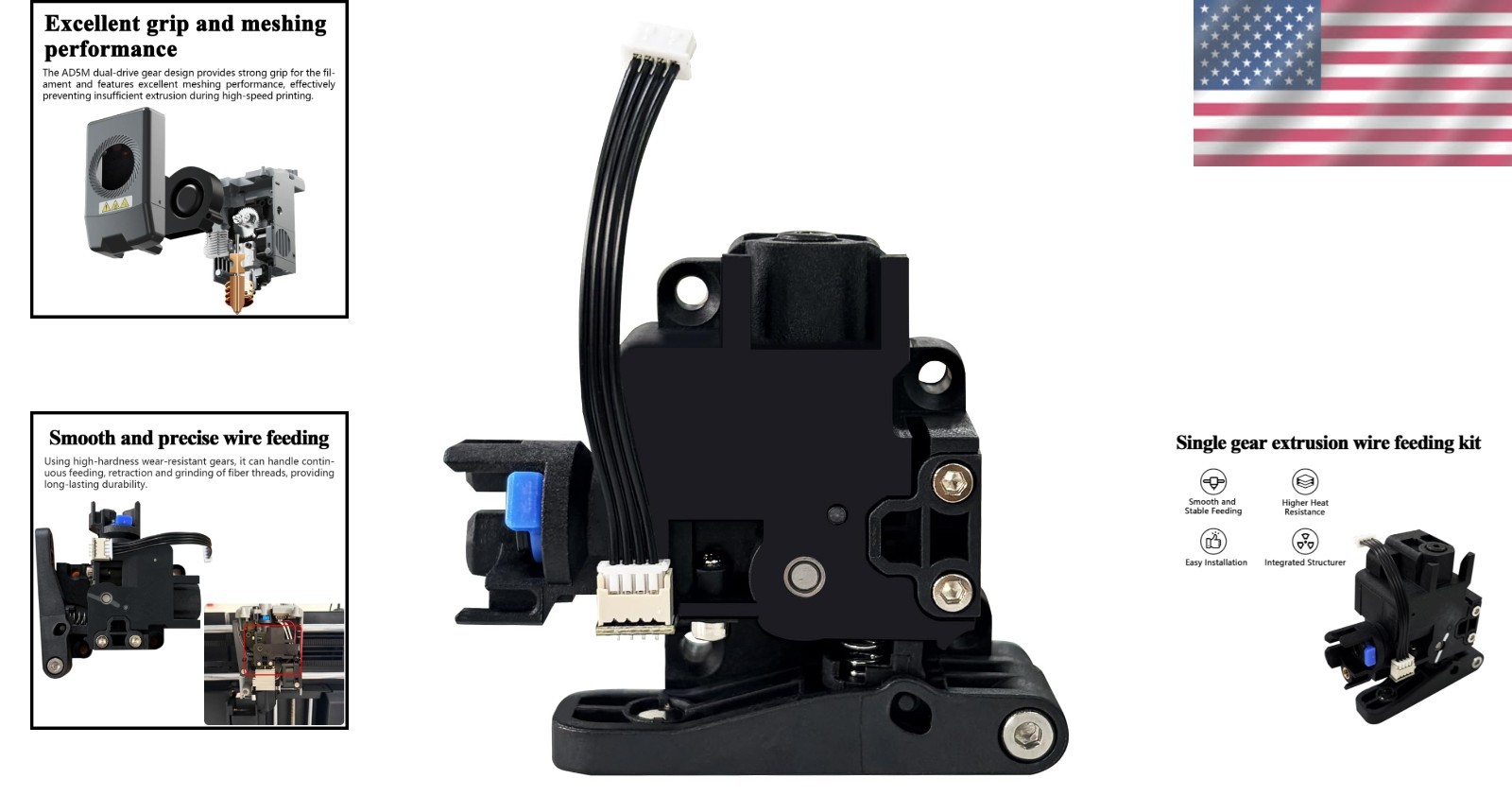 Flashforge AD5X Filament Feeder Upgrade Kit