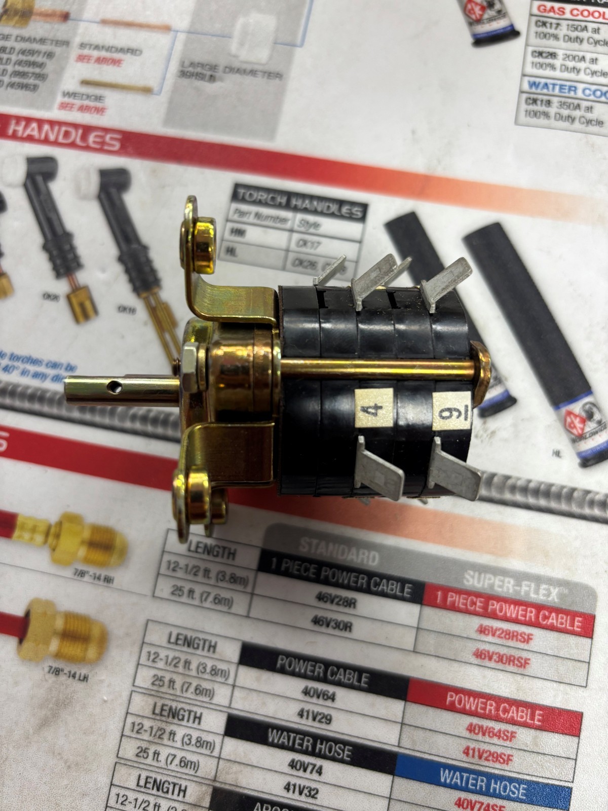 101402LH Electroswitch Series 101 Snap Action Rotary switch