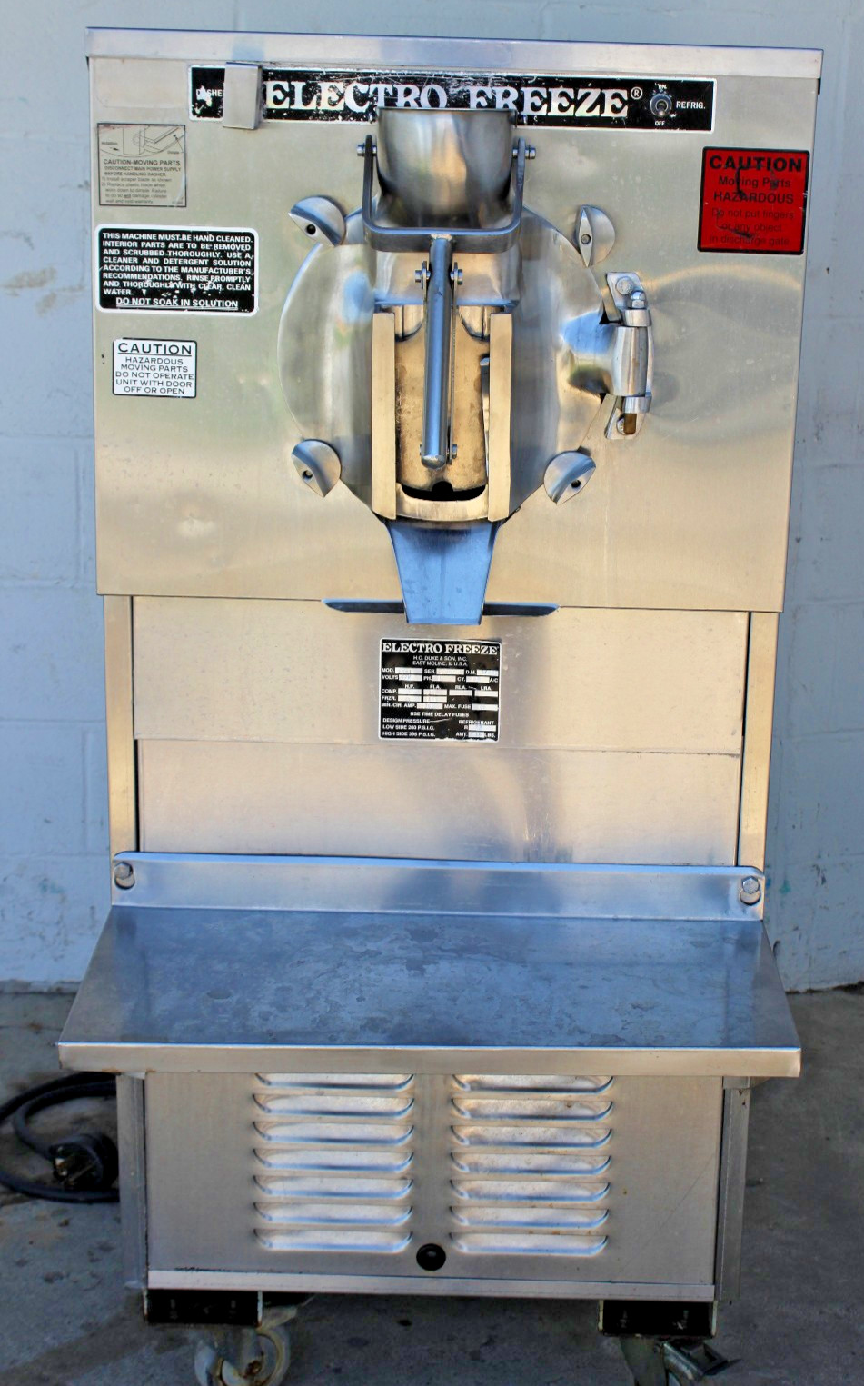 Electro Freeze FT-1 24qt Ice Cream Batch Freezer Machine 1ph Water Cooled
