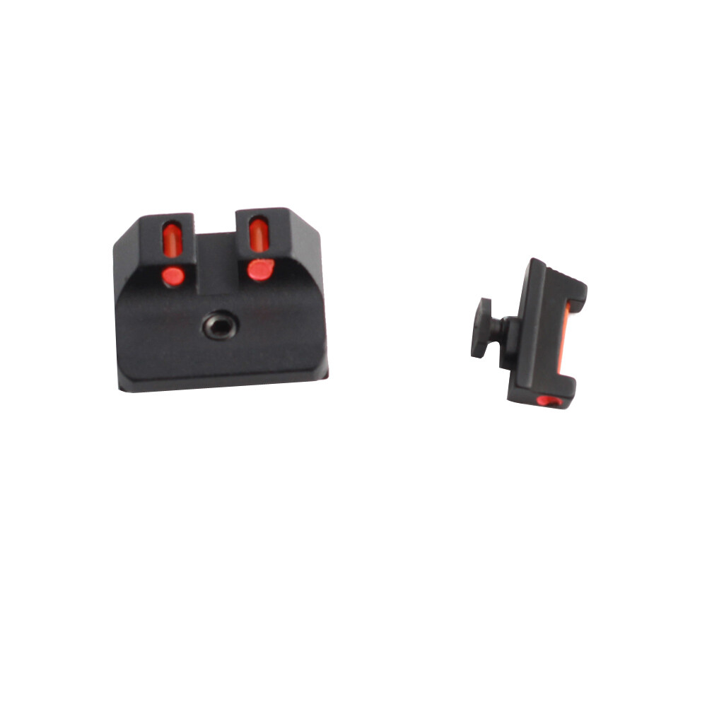 Fiber Front/ Rear Sight Handgun Combat Sights for Glock Standard