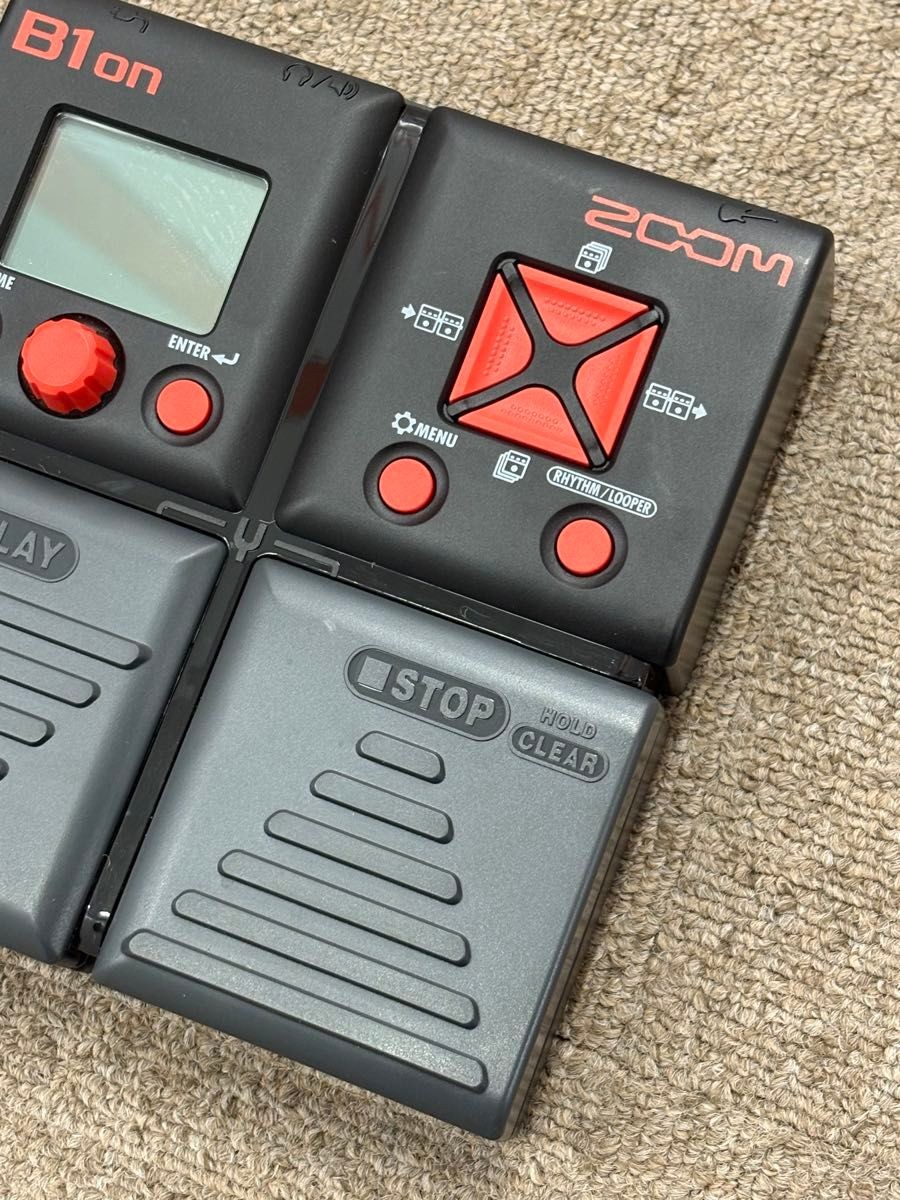 ZOOM B1on Bass Multi-Effects Processor Pedal with Looper and Drum Machine JAPAN