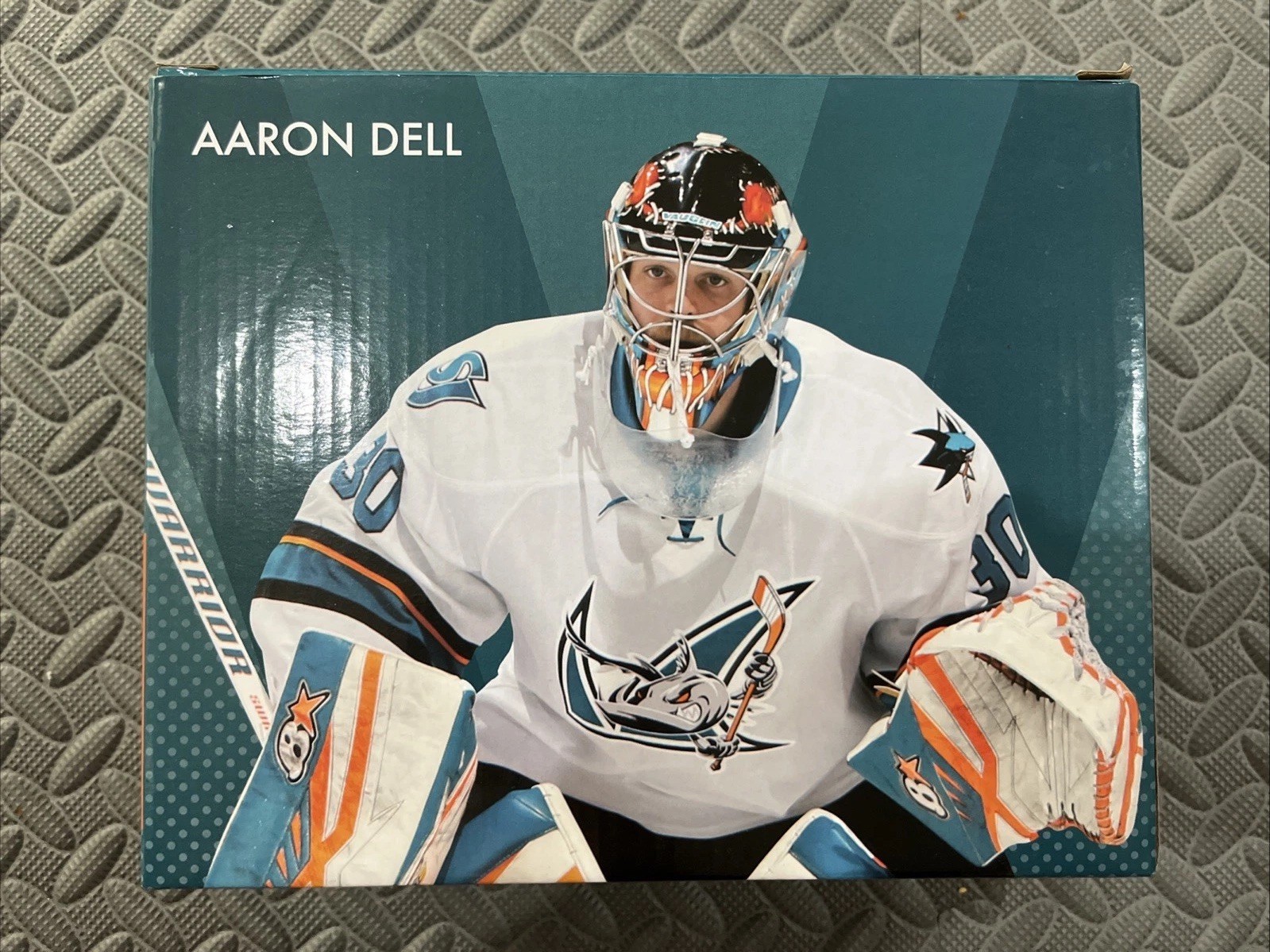 Timo Meier and Aaron Dell Bobblehead 5th Anniversary Collector Set