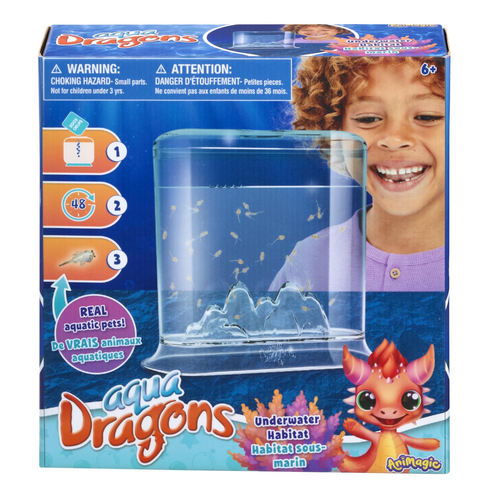 Aqua Dragons Hatch 'n' Grow Basic Tank | Build an Aquatic Ecosystem, Watch Pr...