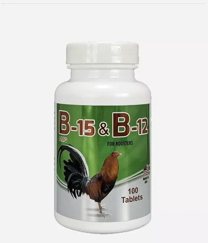 TF B-15 & B-12 For Rooster Para Gallos 100 Tab
