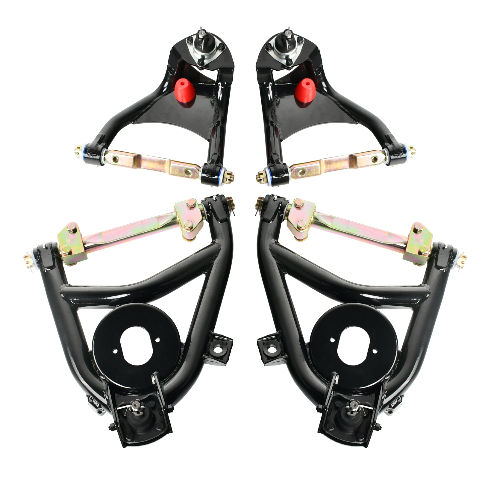Upper & Lower Tubular Control Arms A-Arms for 1955-1957 Chevy Belair 210 150