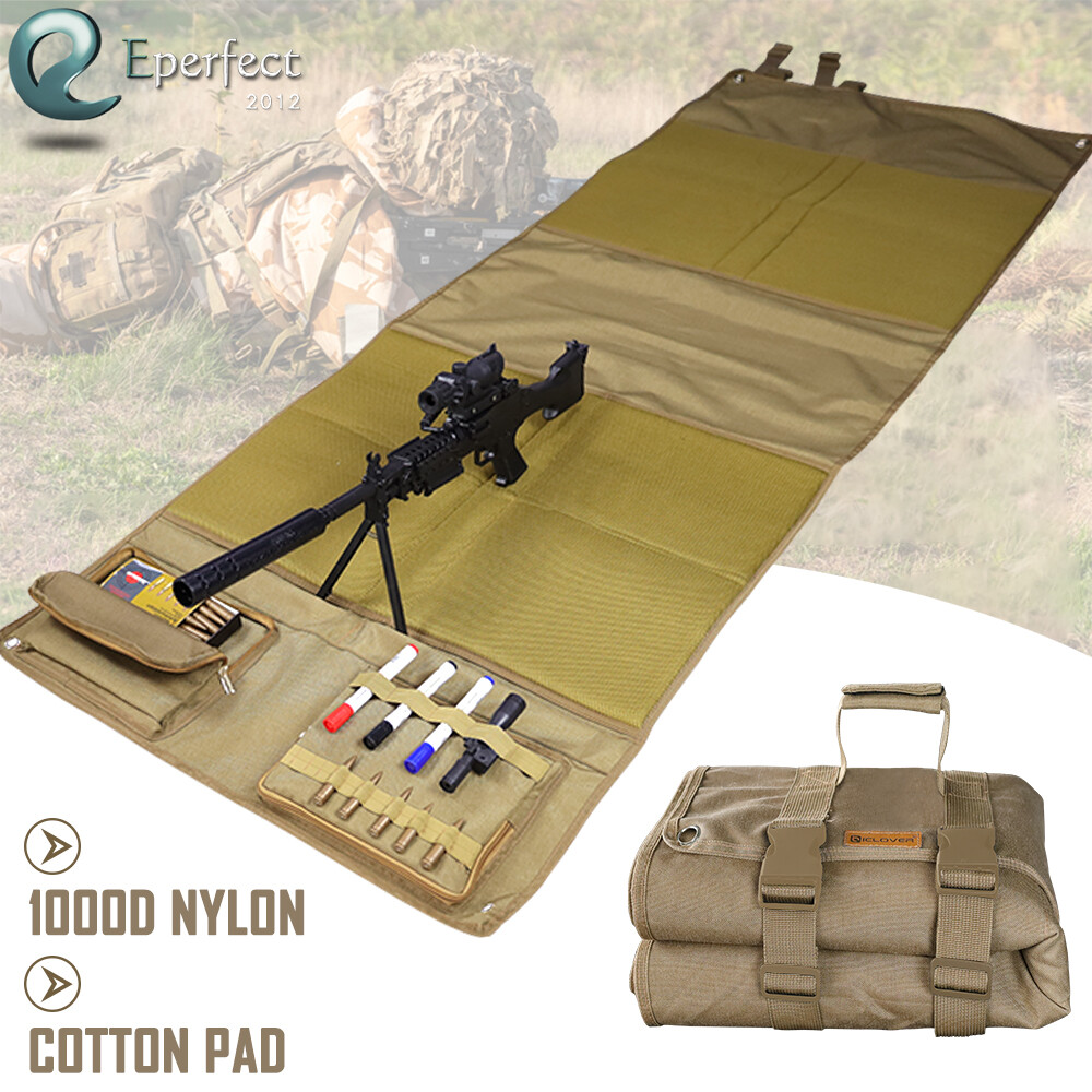 Portable Tactical Shooting Mat Waterproof Non-Slip Roll-up Shooter Range Pad