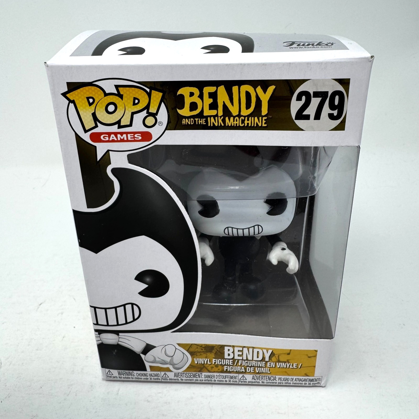 Funko Pop! Games Bendy and the Ink Machine Bendy #279 Brand New See Photos