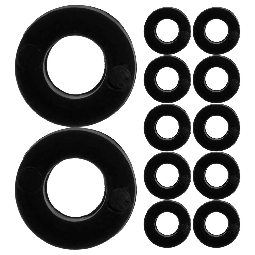 100Pcs Drum Set Plastic Washers Small Durable Drum Washer Replacement