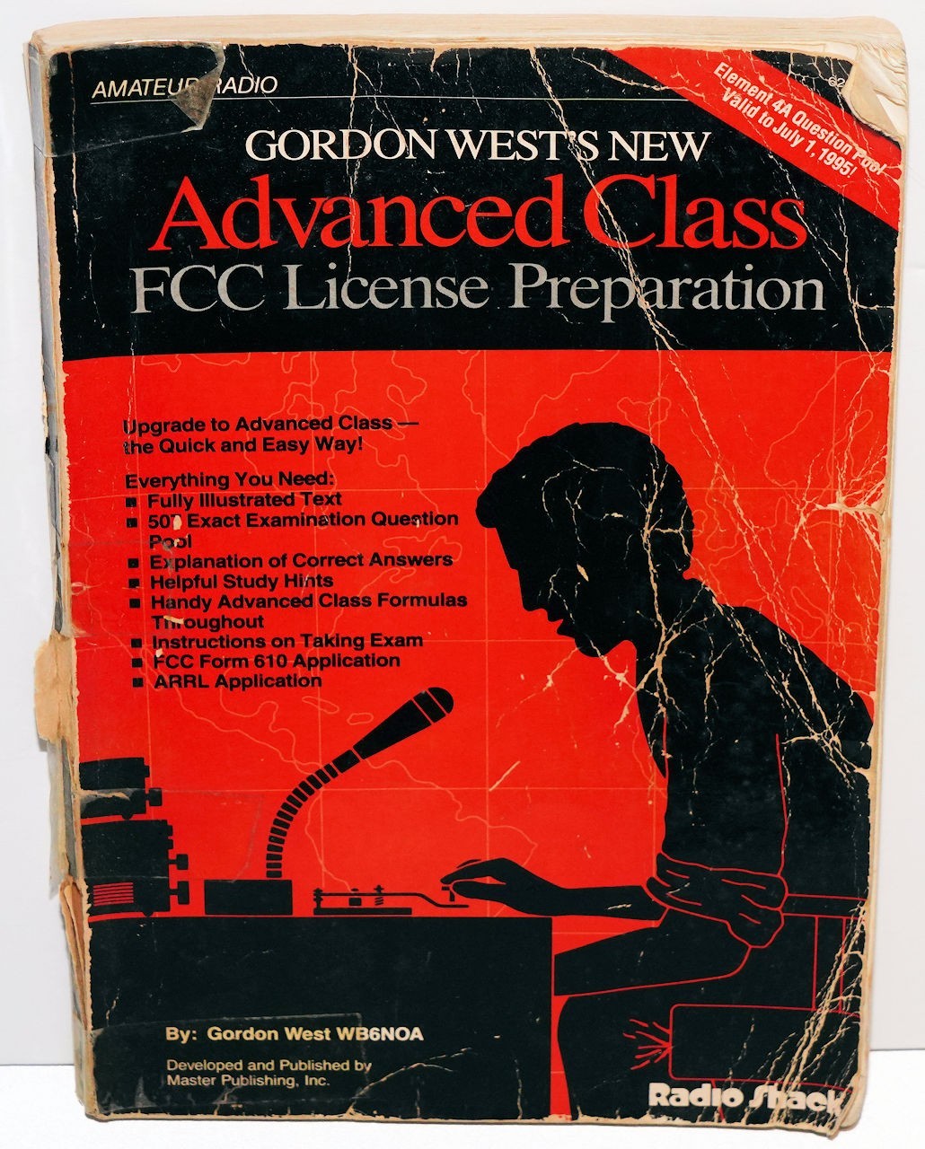 Radio Shack 62-2415 Gordon West's New Advanced Class FCC License Prep 1992