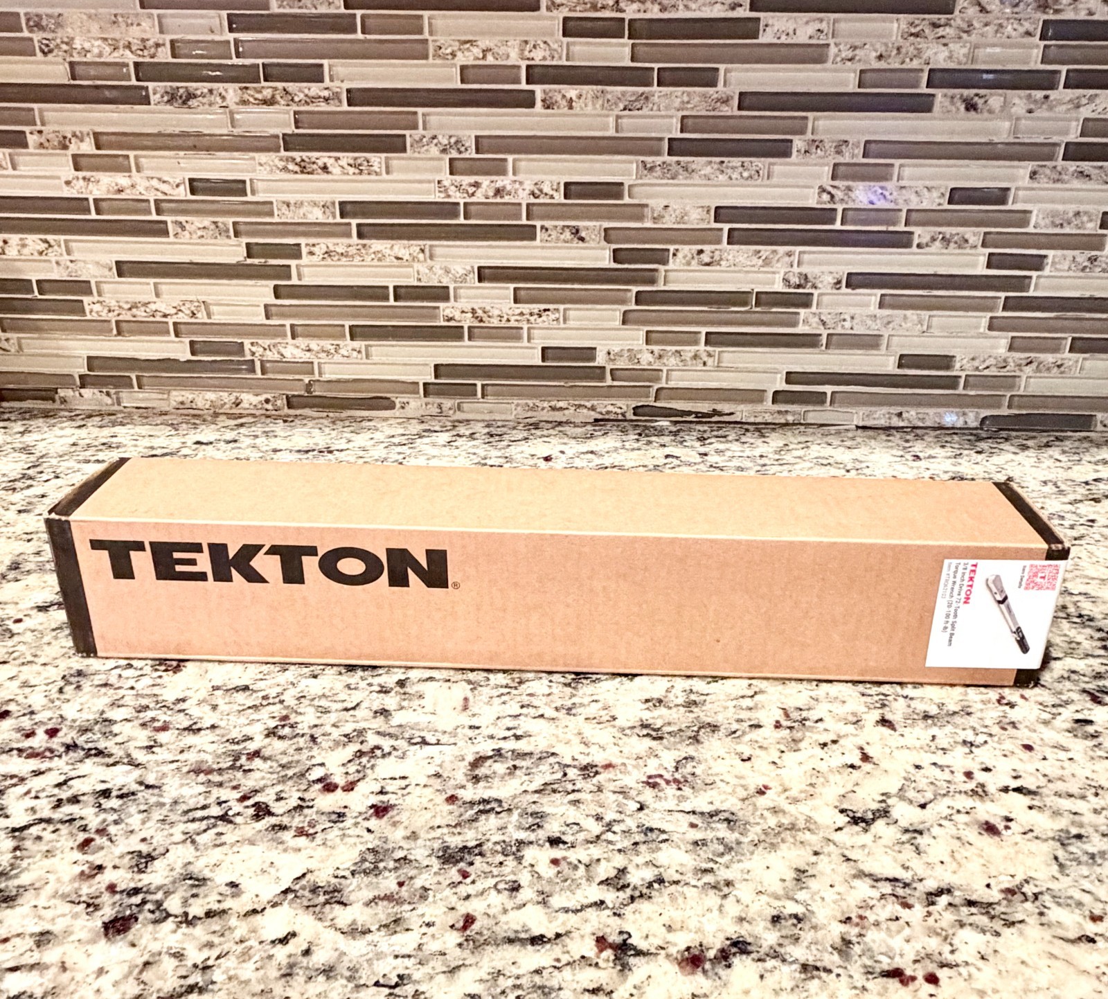 Tekton TRQ62103 3/8 Inch 72-Tooth Split Beam Torque Wrench (20-100 ft.-lb.)