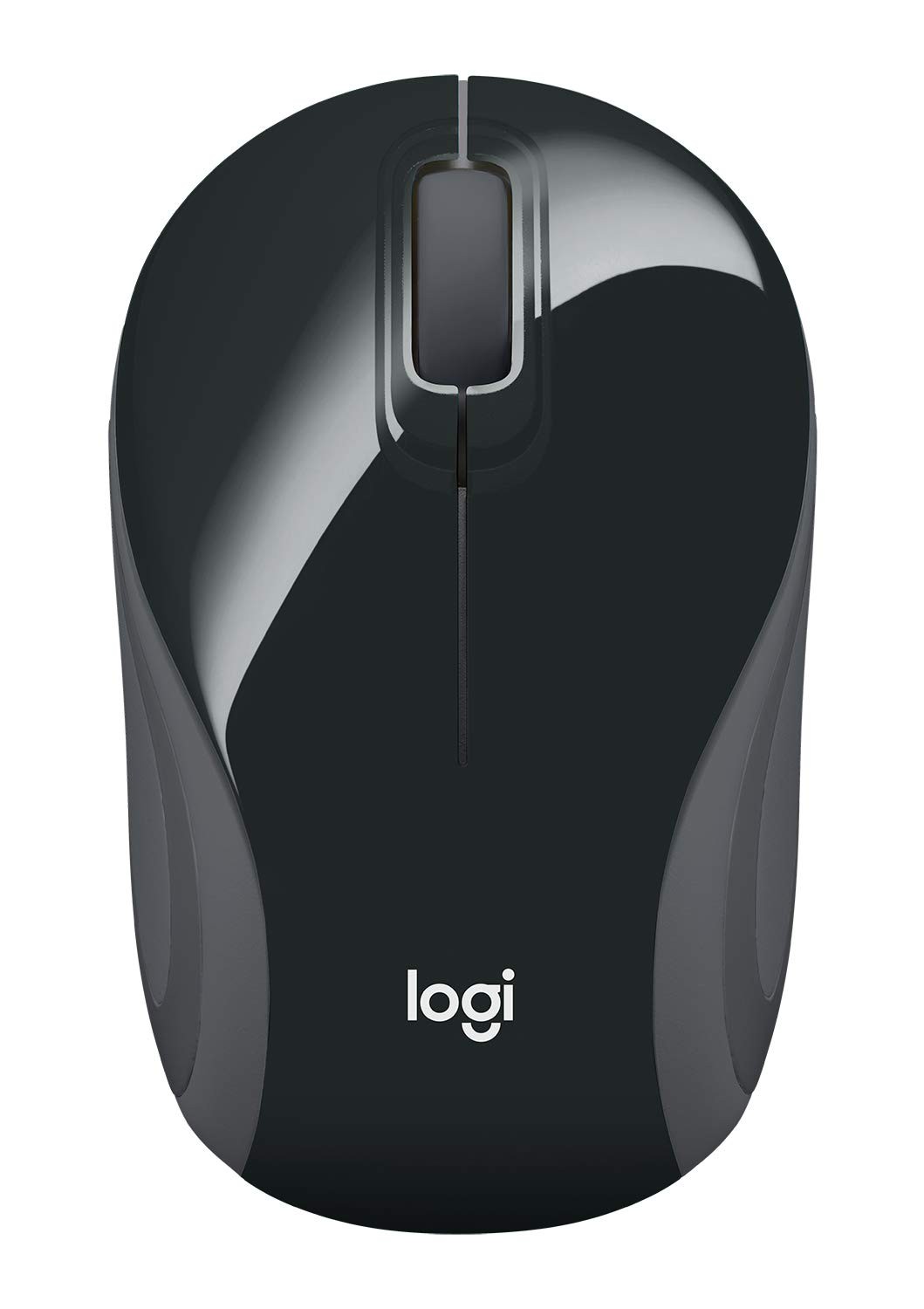 Logitech M187 Wireless Mini Mouse 2.4 GHz USB 1000 DPI Black
