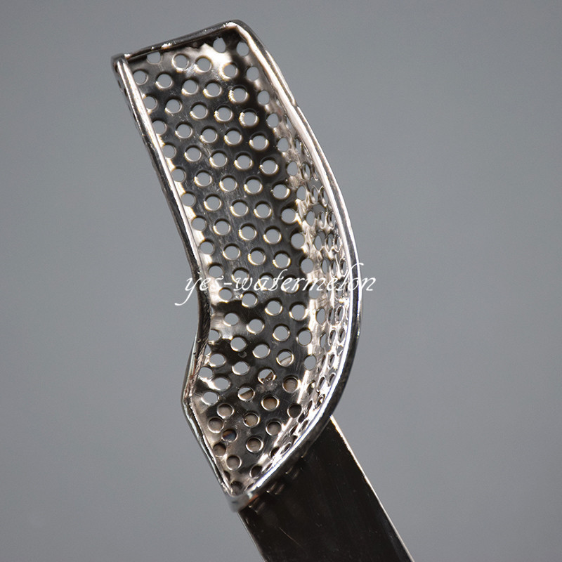 3 Pc/Set Dental Stainless Steel Autoclavable Partial Impression Trays Perforated